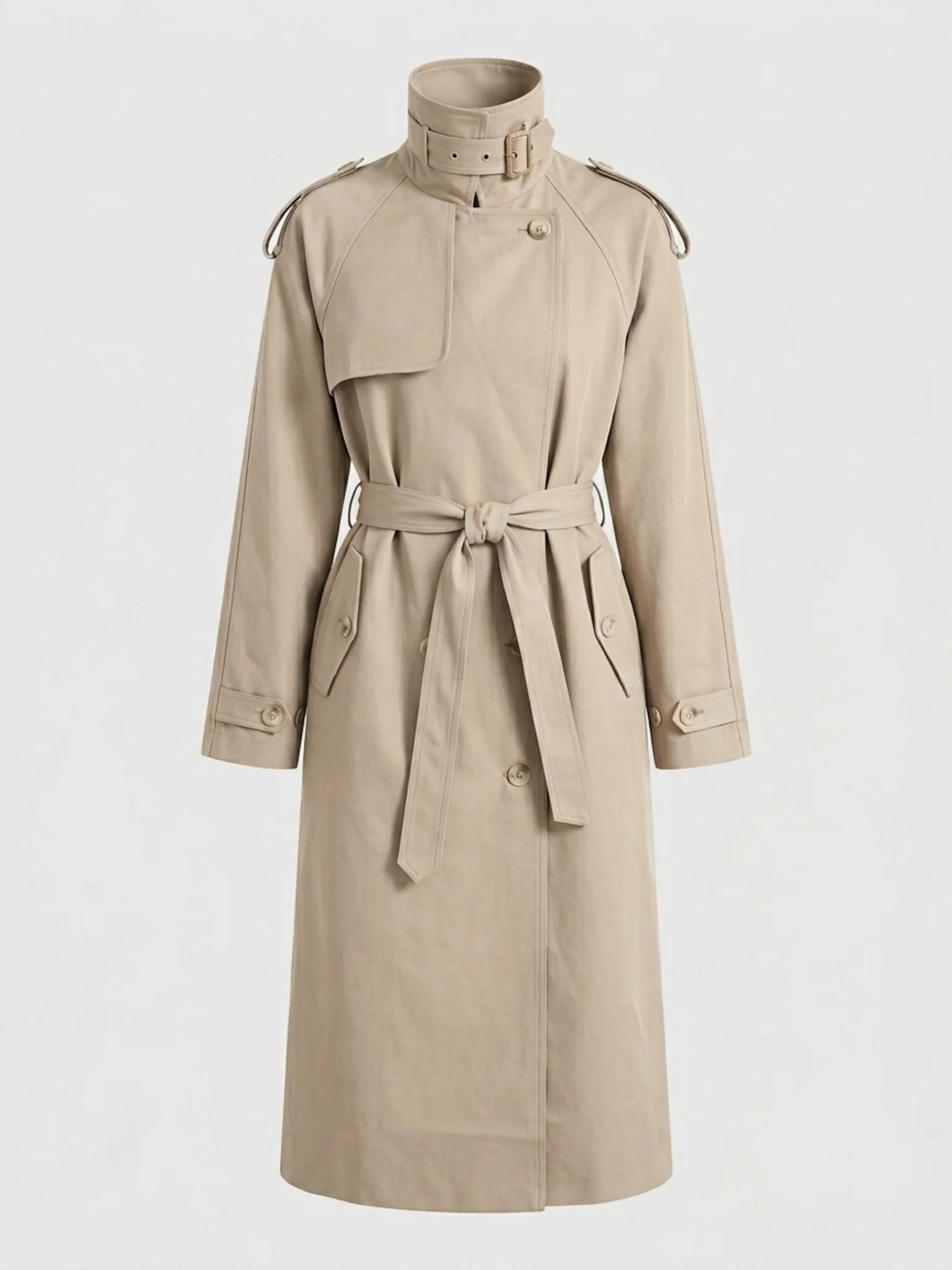 HEATHER TRENCH COAT - BEIGE - Image 11