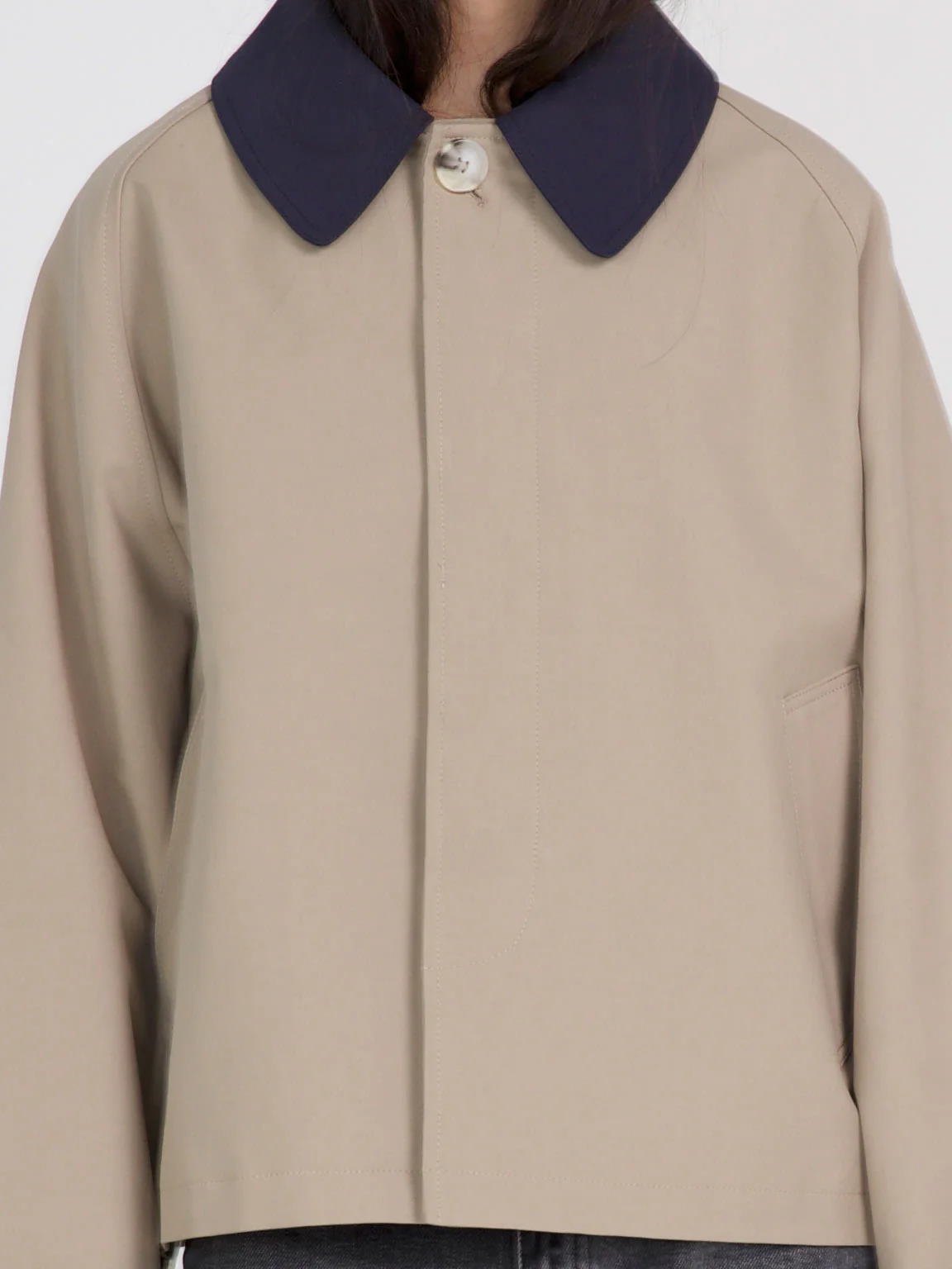 JOEL CANVAS JACKET - BEIGE - Image 4