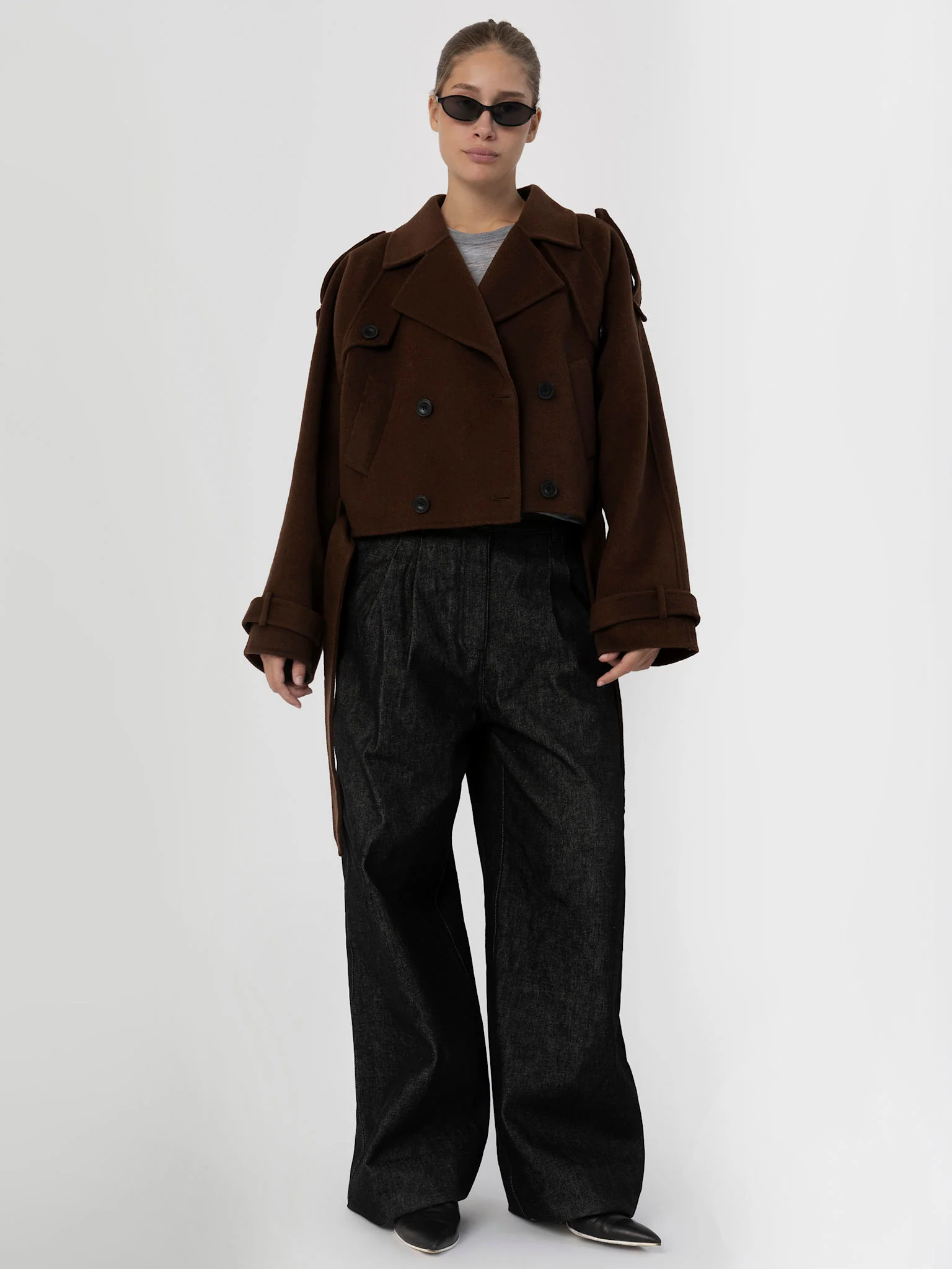 JOHN WOOL JACKET BROWN - Image 3