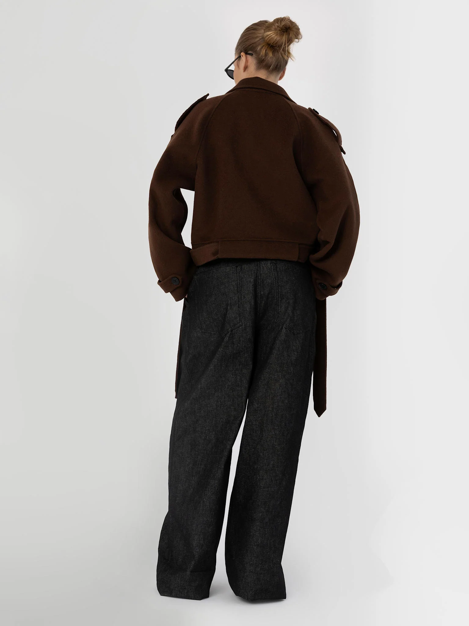 JOHN WOOL JACKET BROWN - Image 4