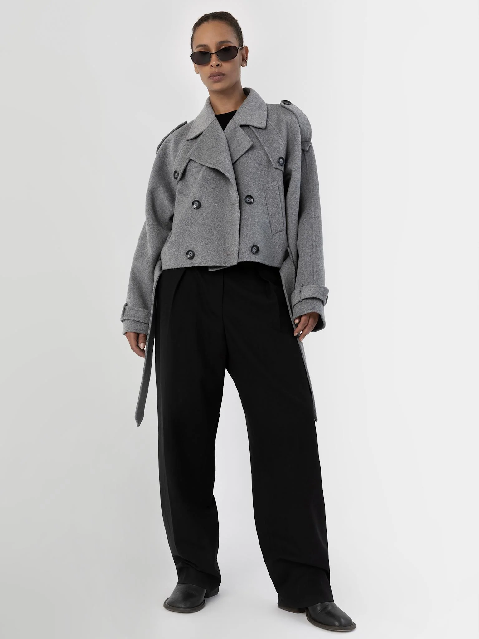 JOHN WOOL JACKET GREY - Image 3