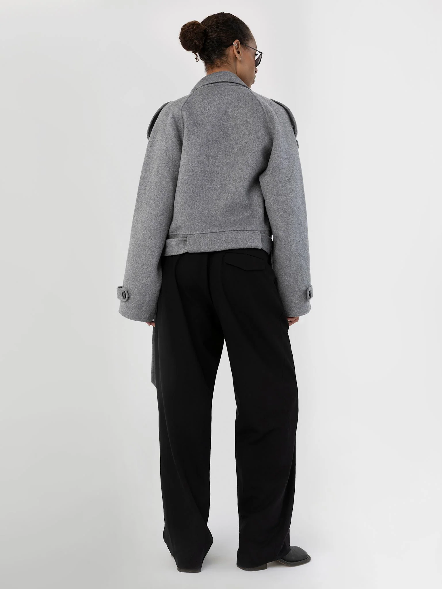 JOHN WOOL JACKET GREY - Image 4