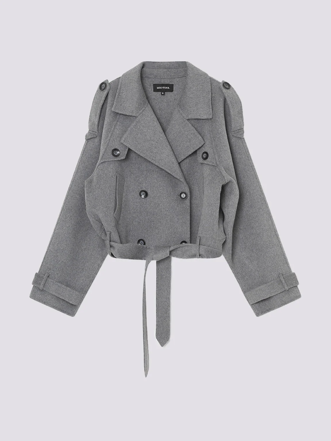 JOHN WOOL JACKET GREY - Image 5