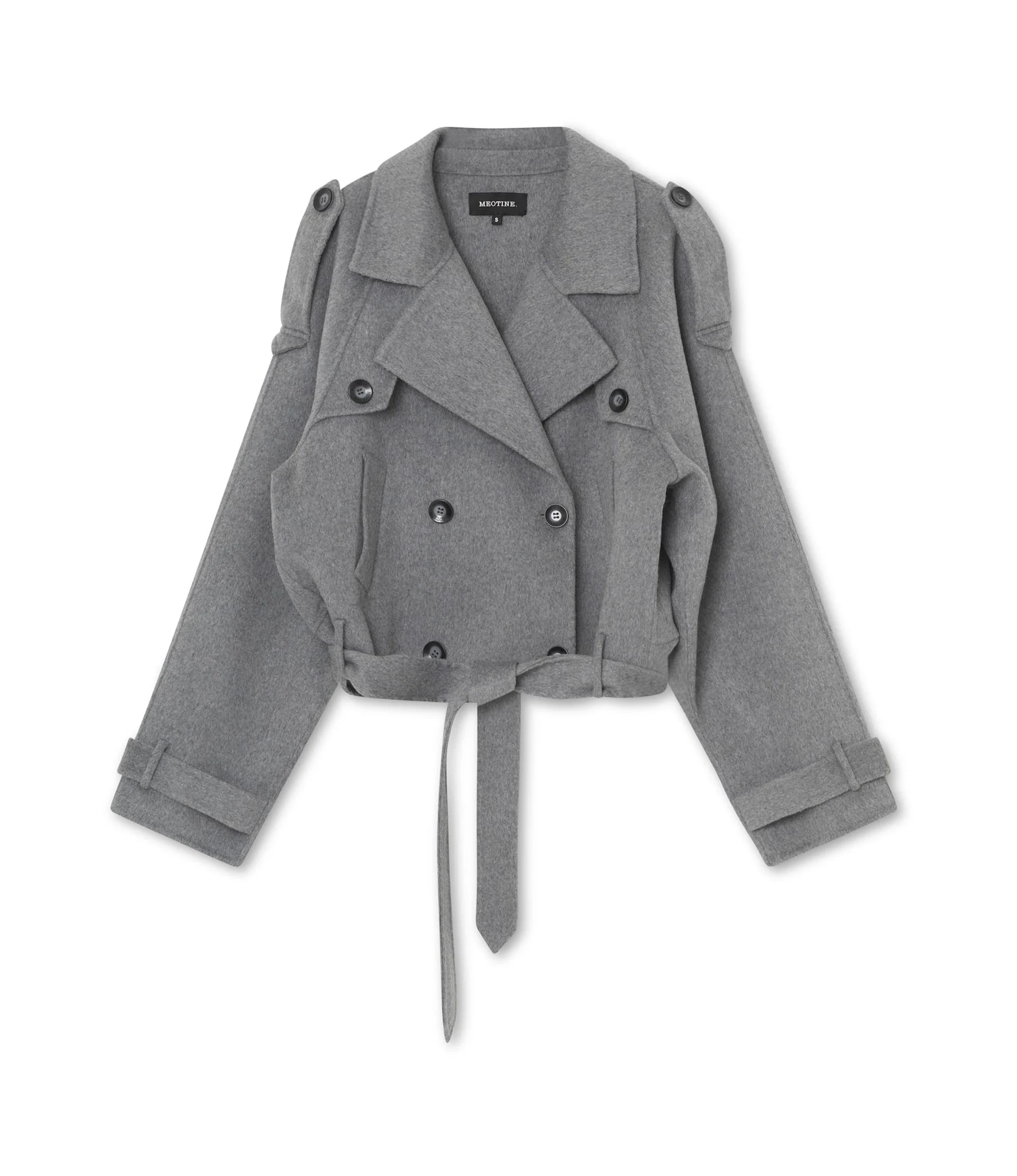 JOHN WOOL JACKET GREY - Image 6