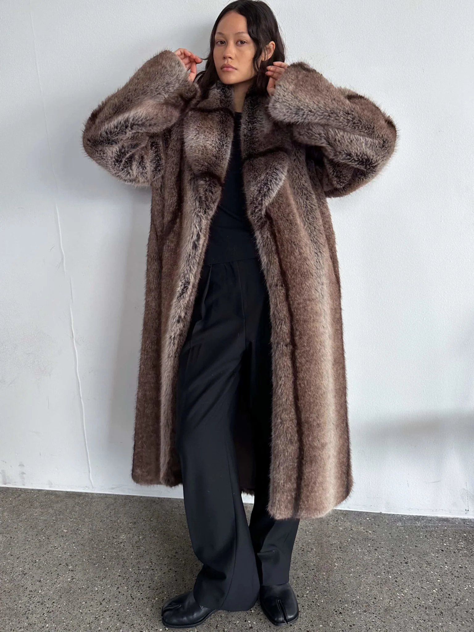 KATHA COAT - BROWN - Image 3