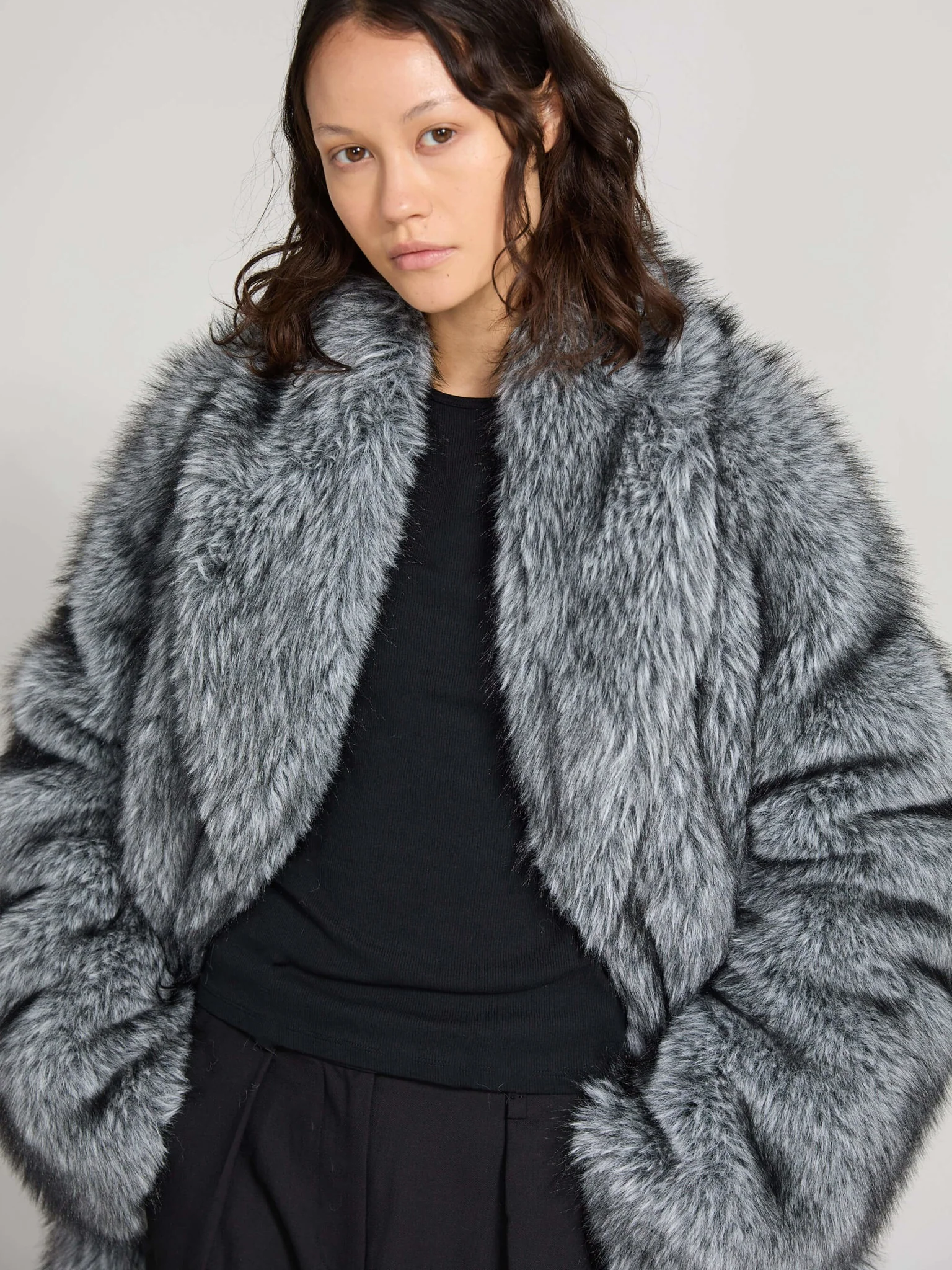 KATHA COAT - SILVER BLUE - Image 4