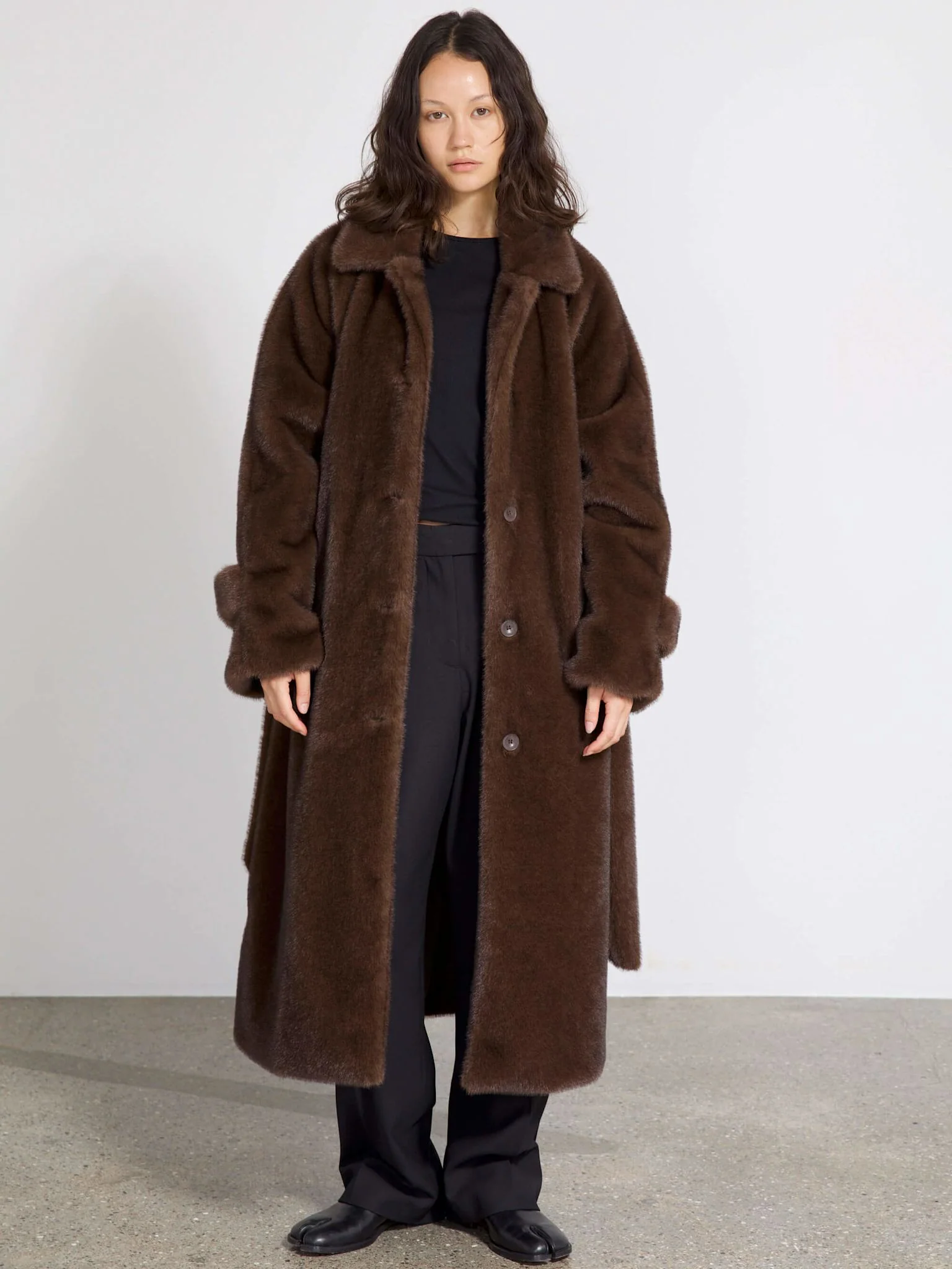 KELLY COAT - BROWN - Image 2