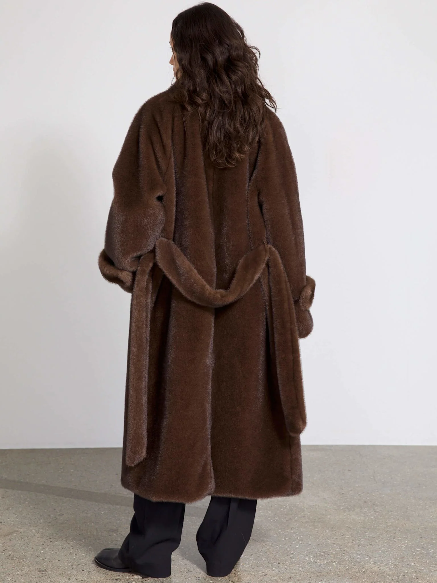 KELLY COAT - BROWN - Image 3