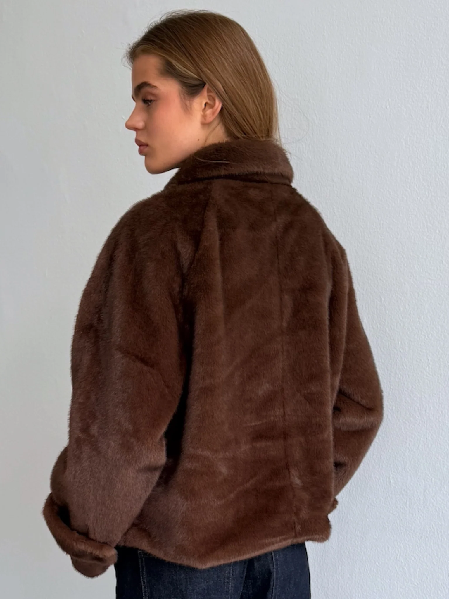 KELLY JACKET - BROWN - Image 2