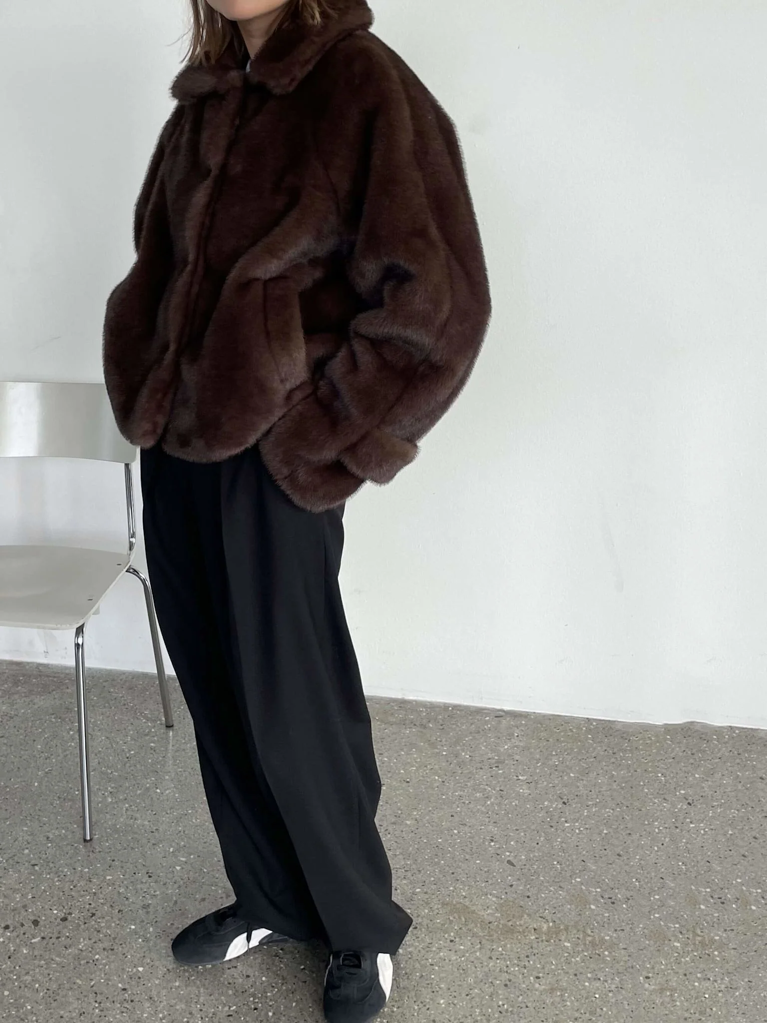 KELLY JACKET - BROWN - Image 3