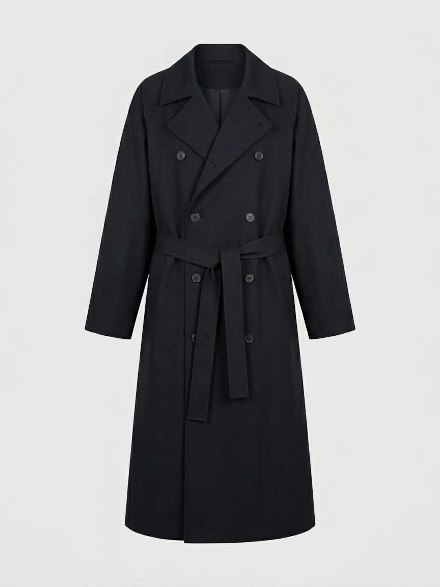 KIRA LINEN COAT - BLACK - Image 5