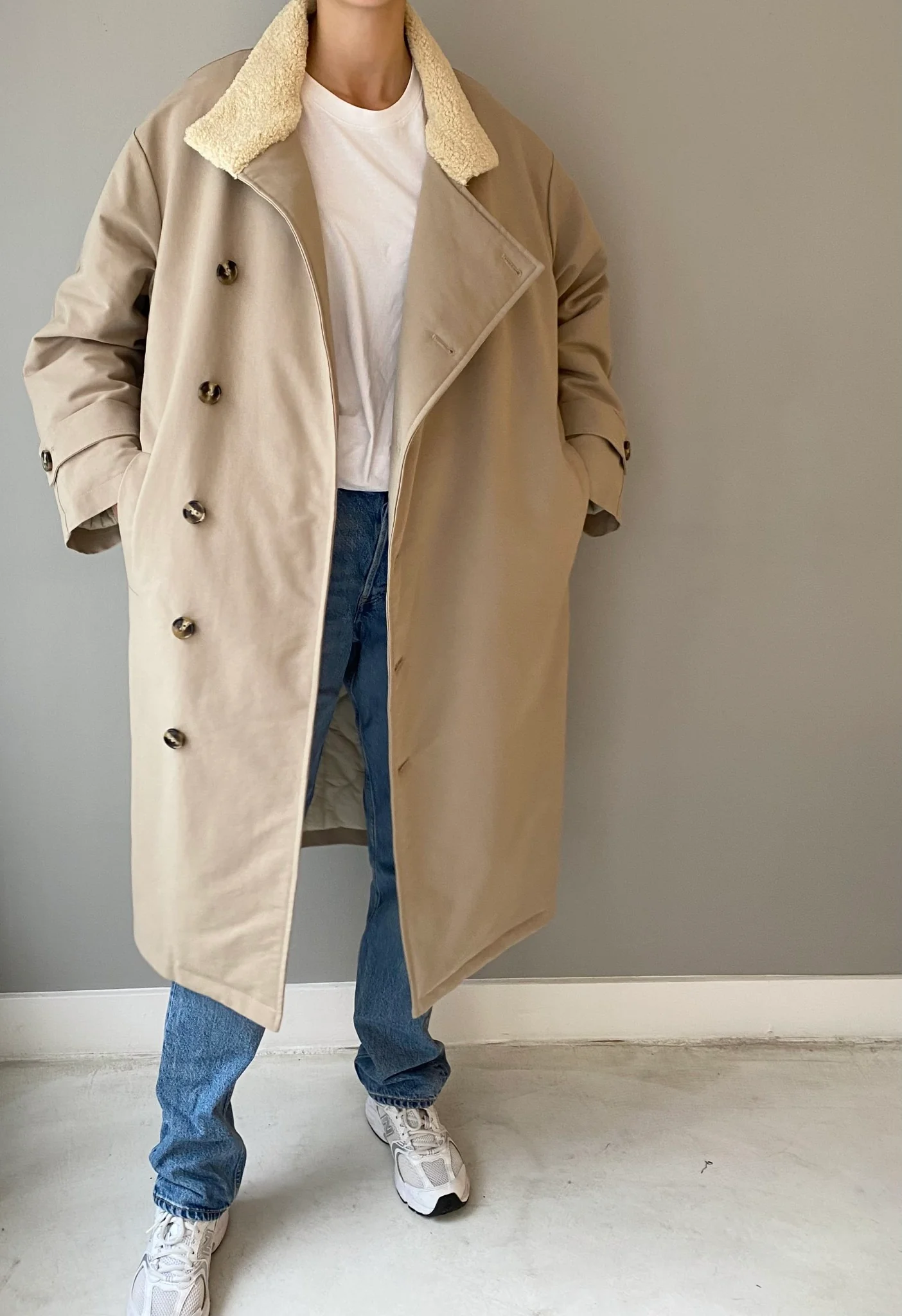 LOU COAT - BEIGE - Image 2