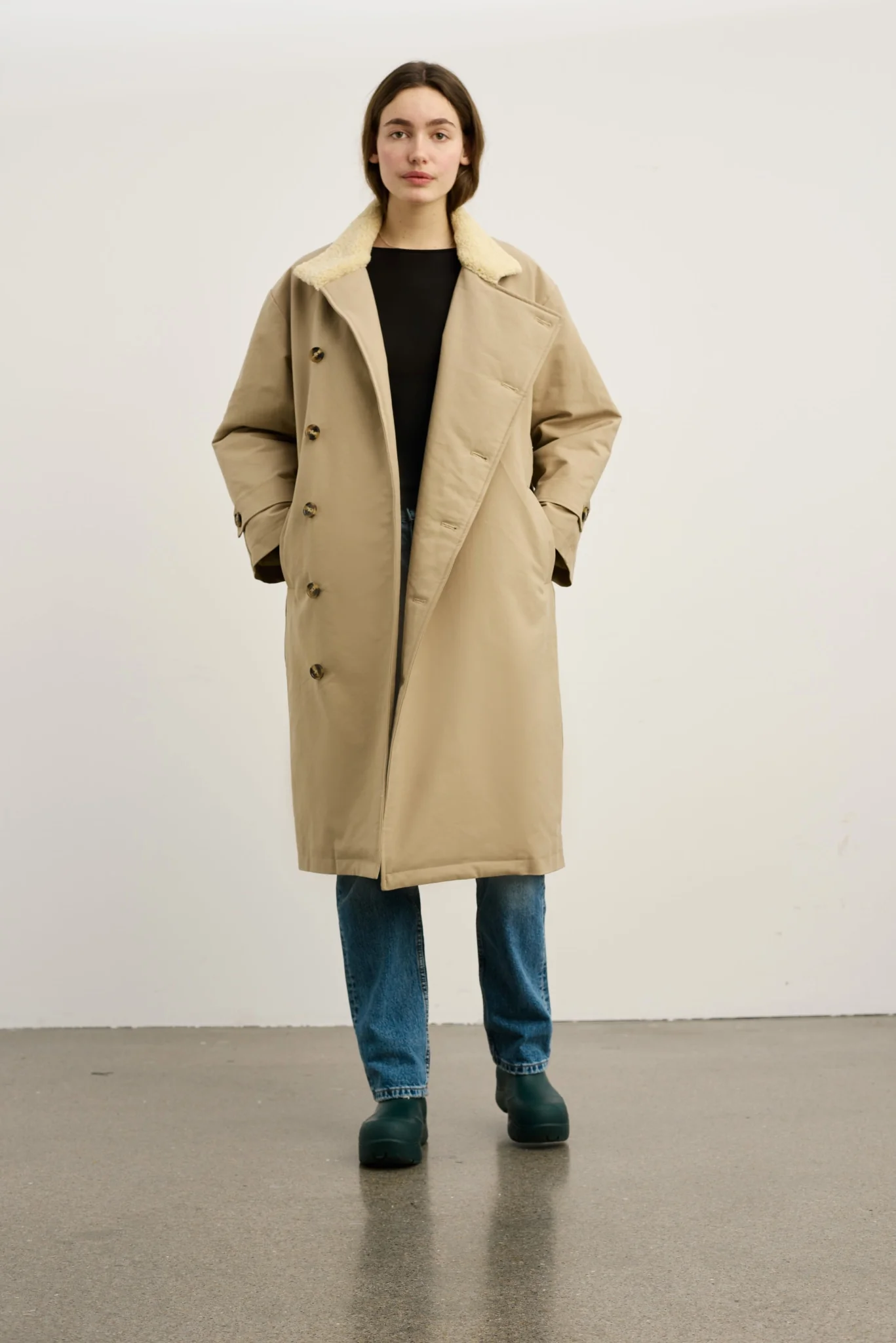 LOU COAT - BEIGE - Image 9