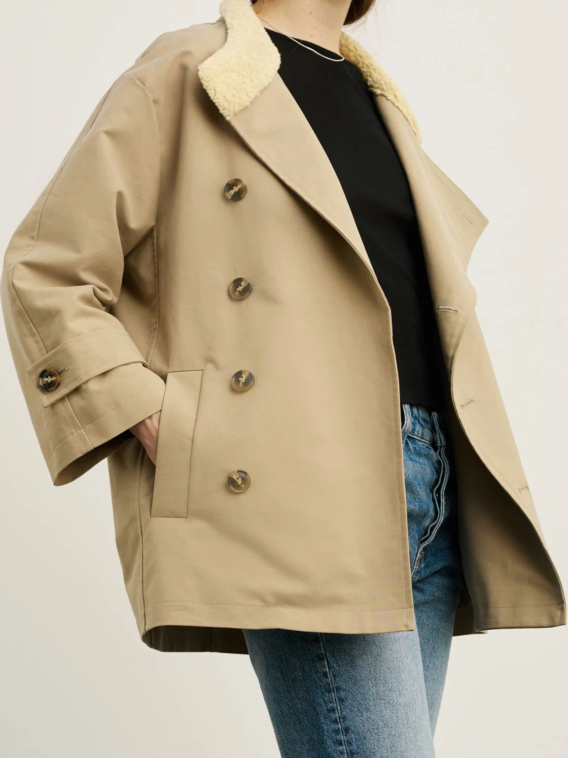LOU JACKET - BEIGE - Image 3