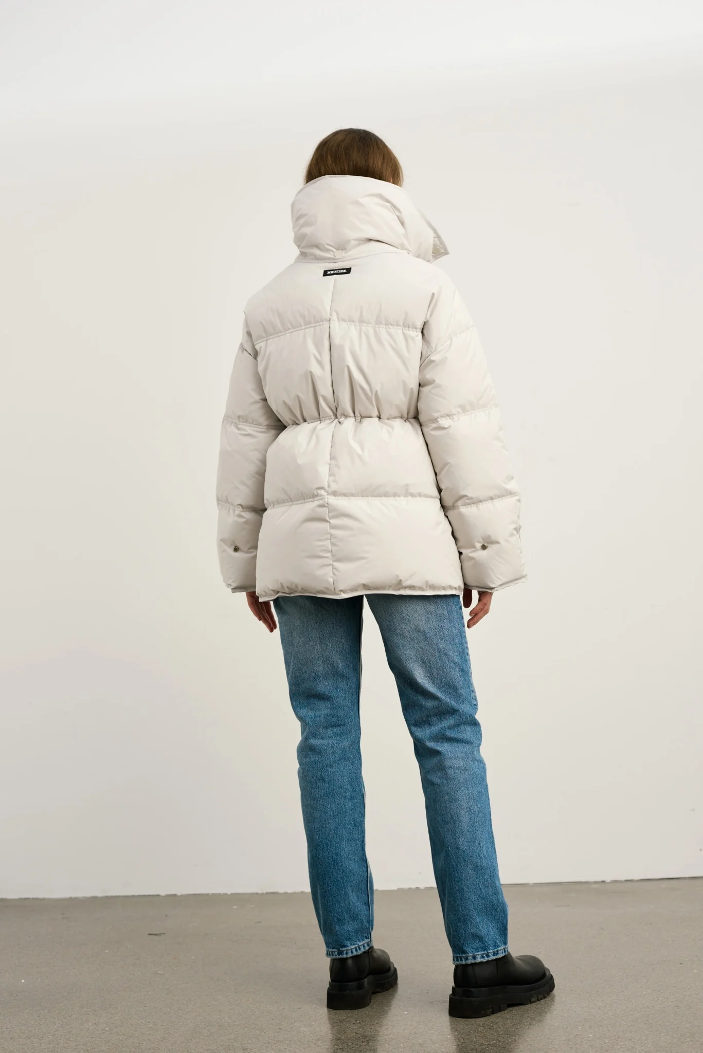 LULU DOWN JACKET - GREY - Image 5