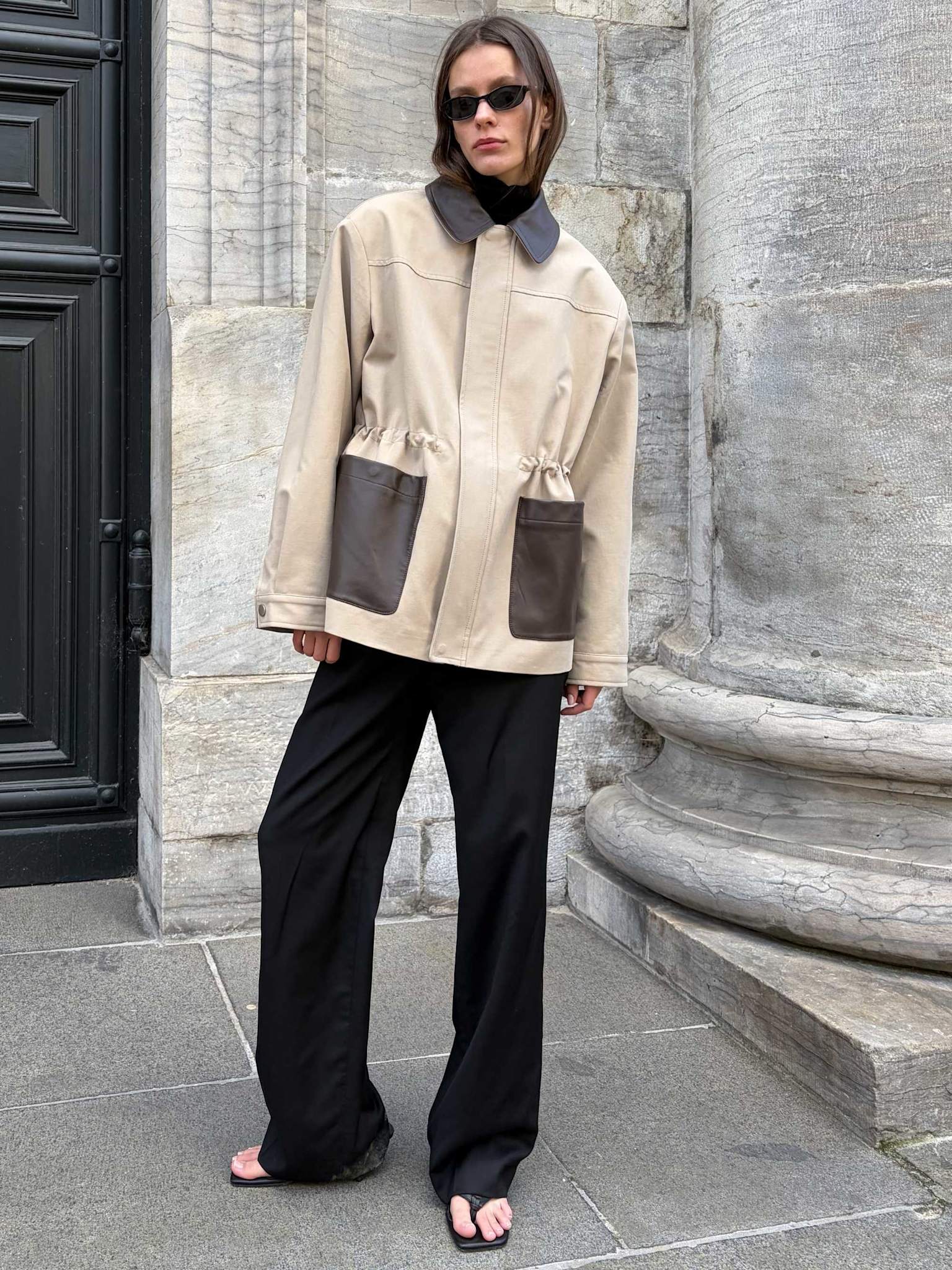 MARIS JACKET - BEIGE - Image 4