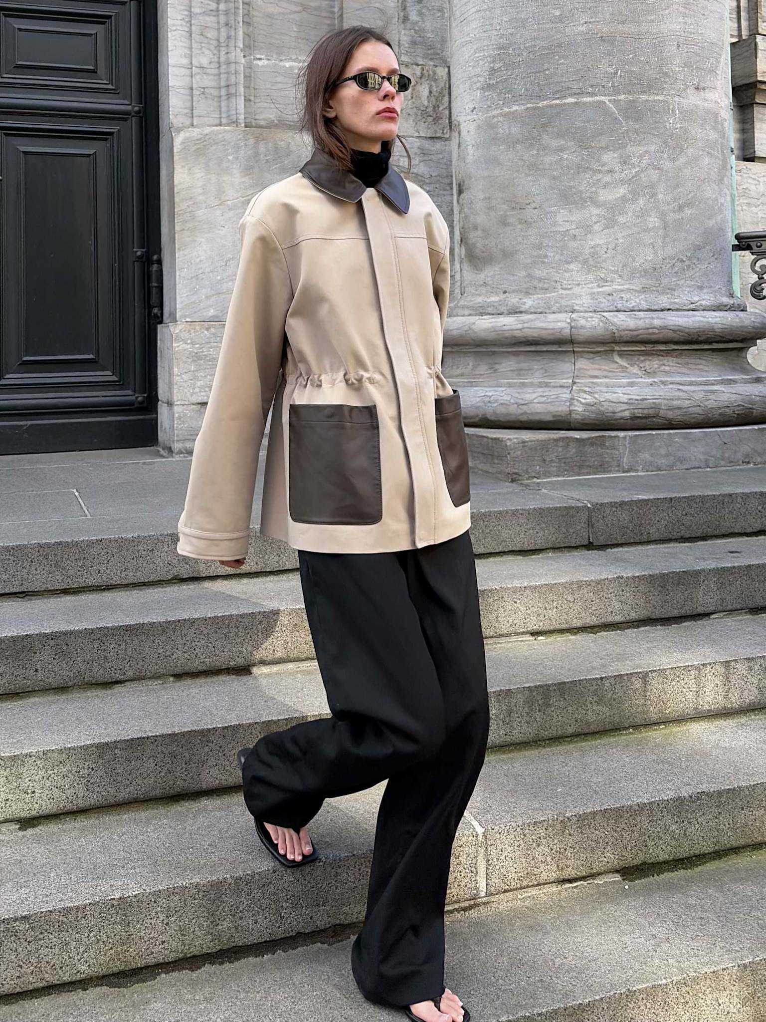 MARIS JACKET - BEIGE - Image 6