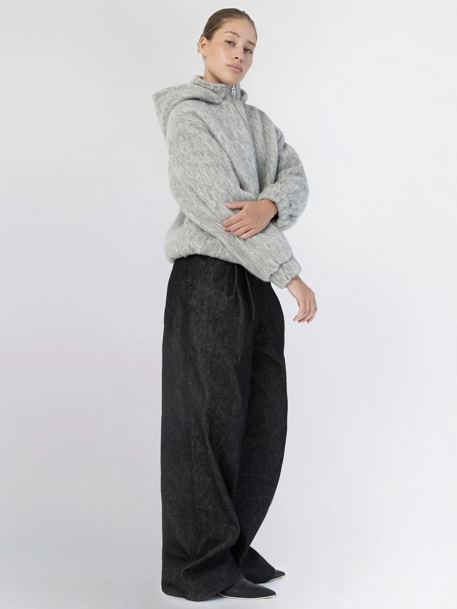 MILA BOMBER JACKET - MOHAIR - Image 2