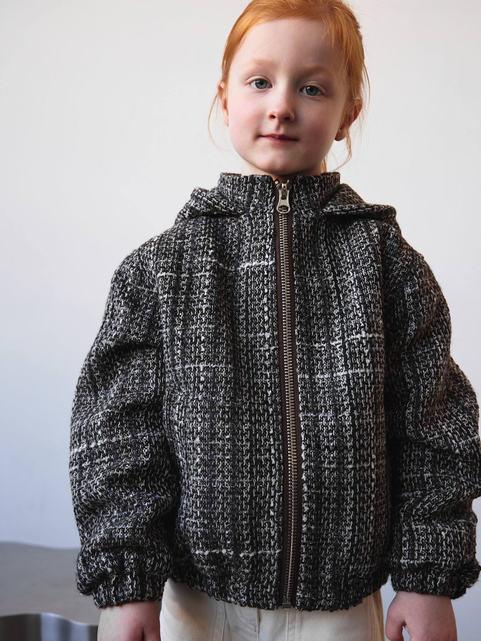 MILA KIDS JACKET - CHECKED - Image 3