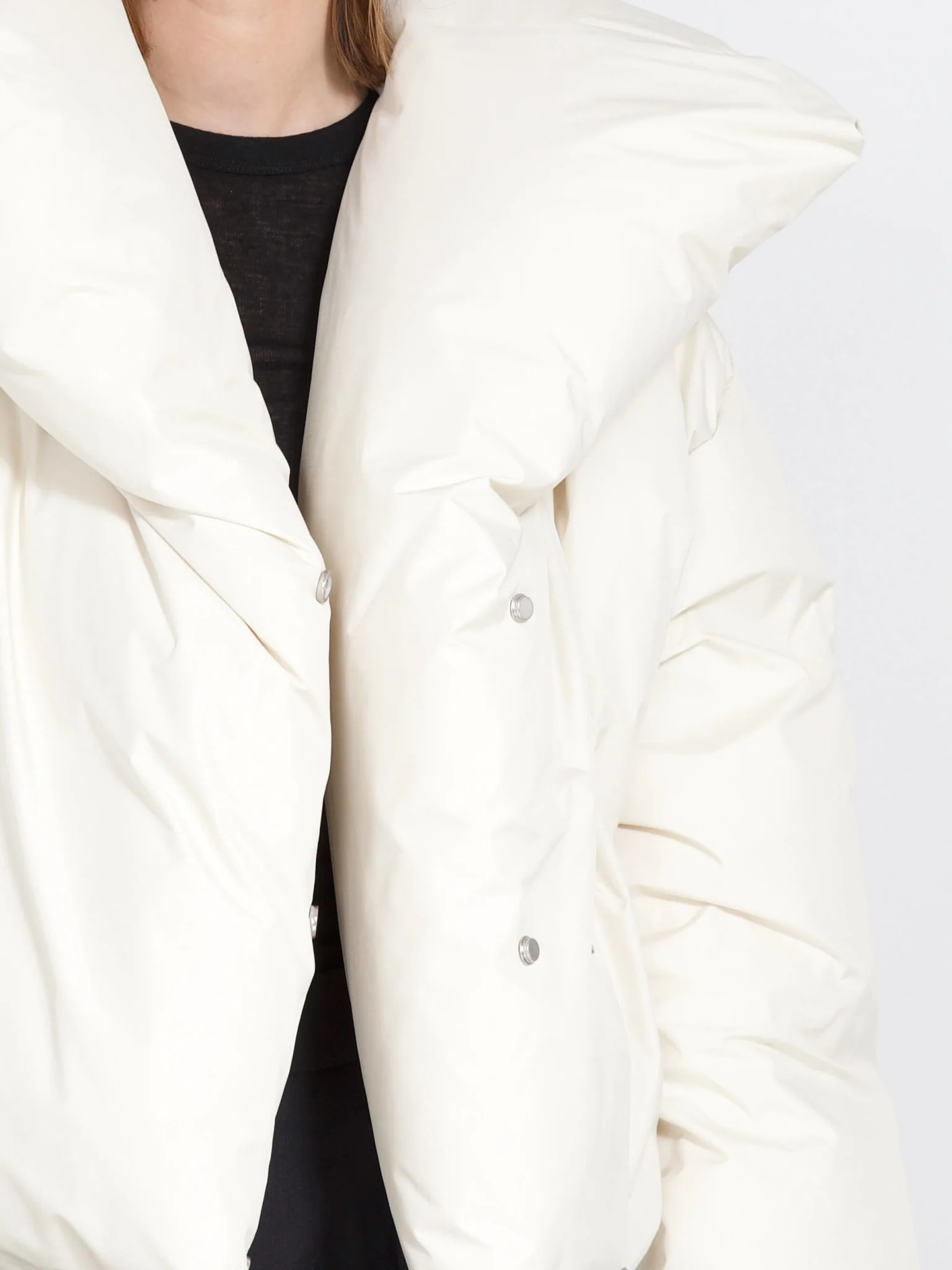 MOLLY PUFFER JACKET - CREME - Image 3