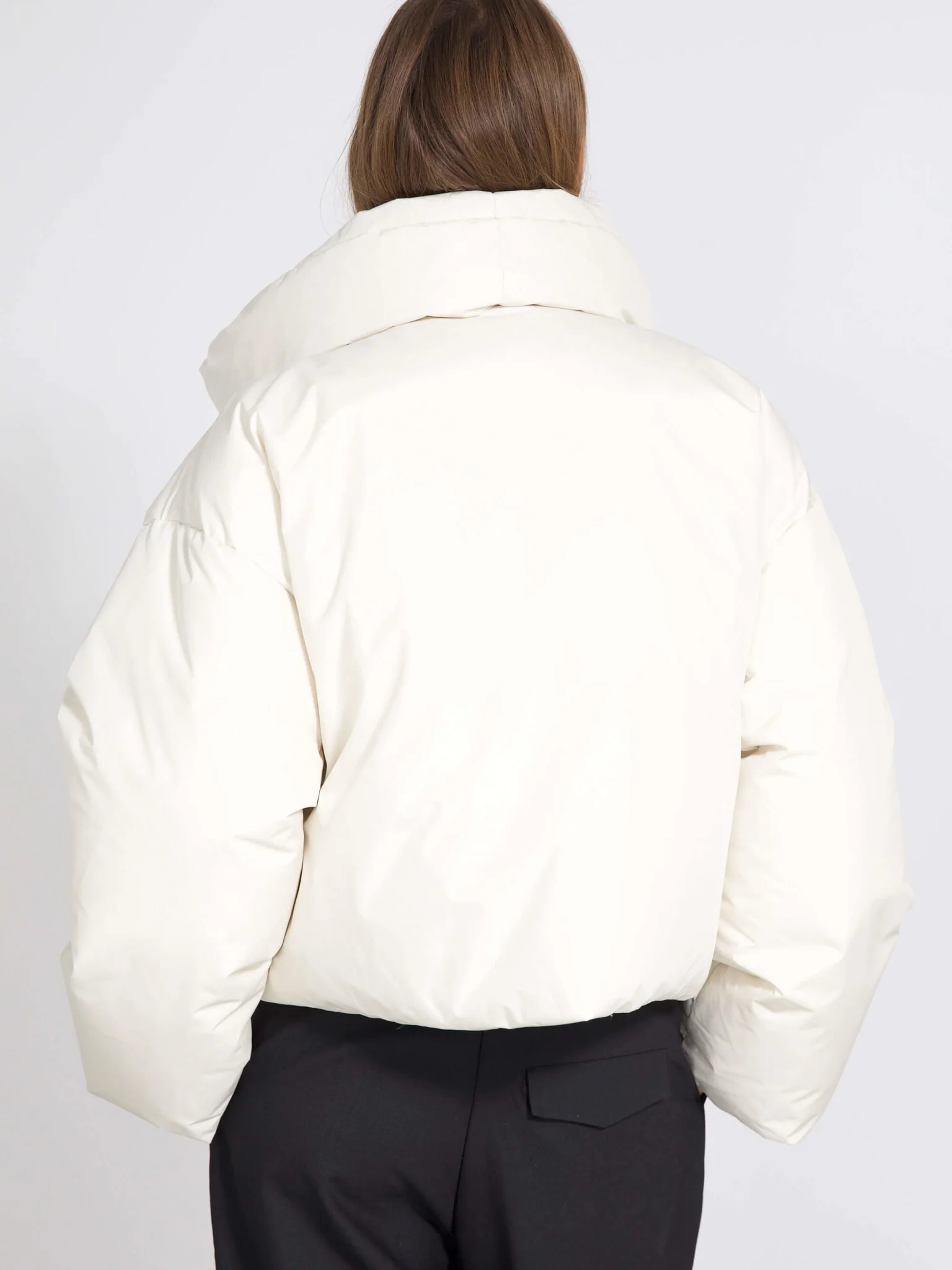 MOLLY PUFFER JACKET - CREME - Image 4