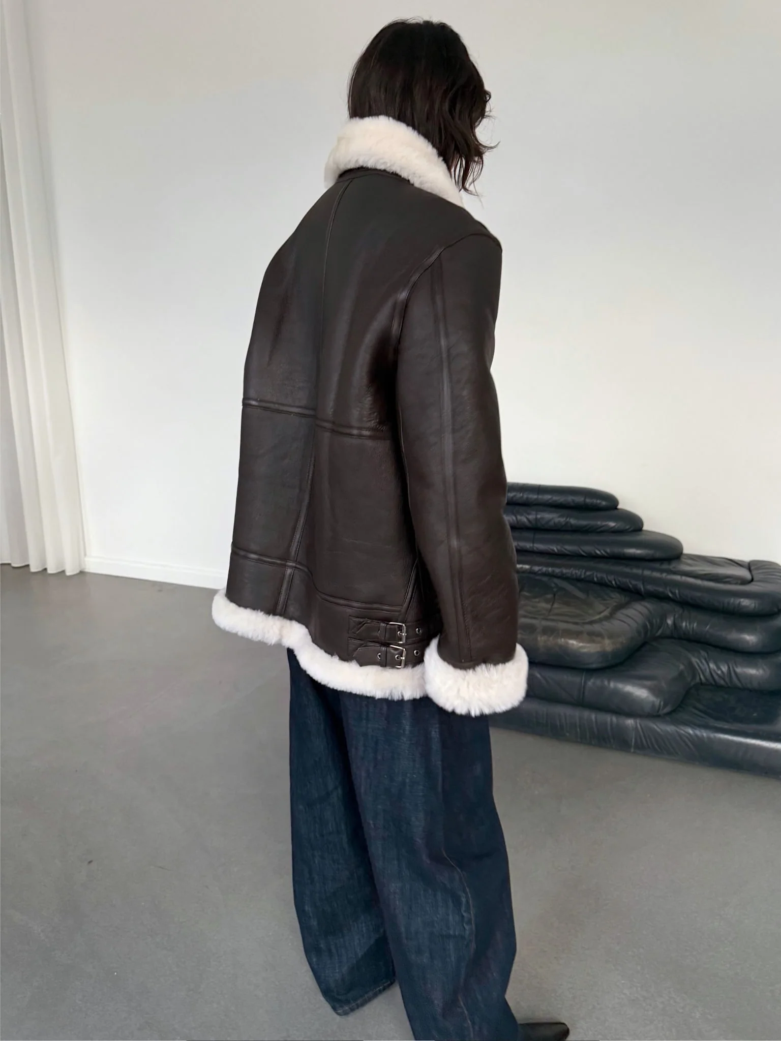 MORGAN JACKET - BROWN - Image 4