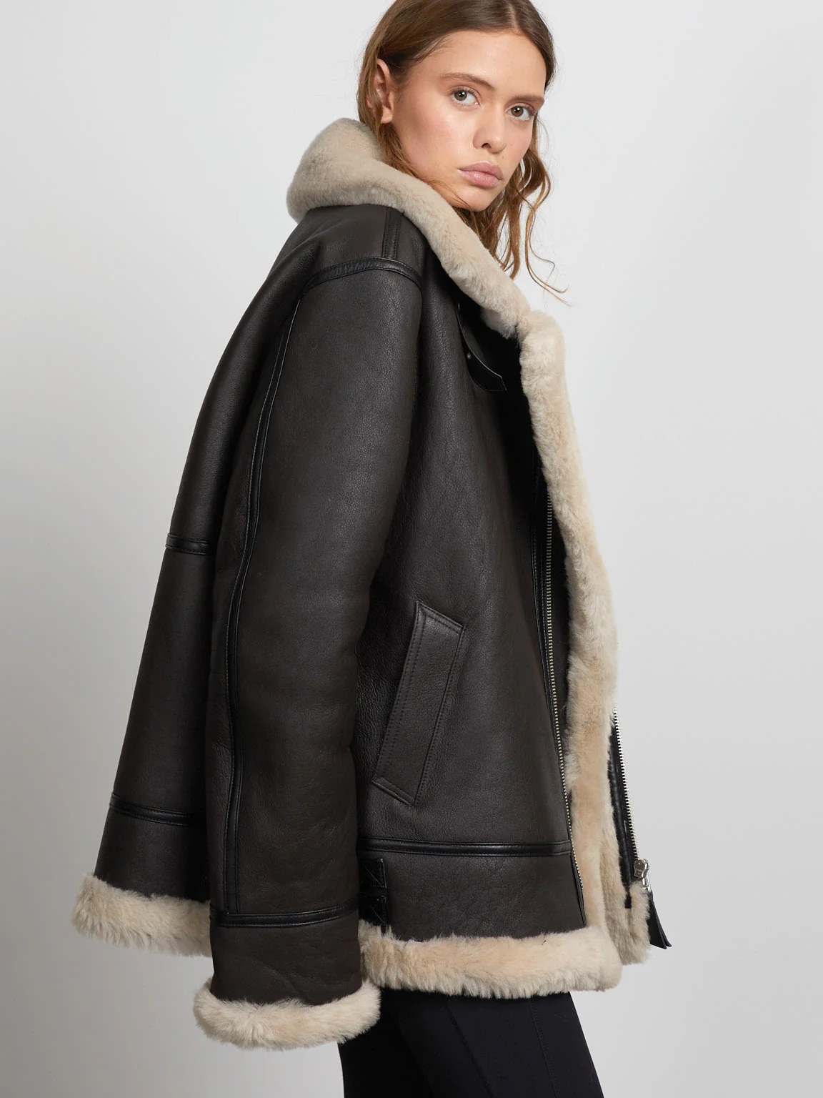 MORGAN JACKET - BROWN - Image 5