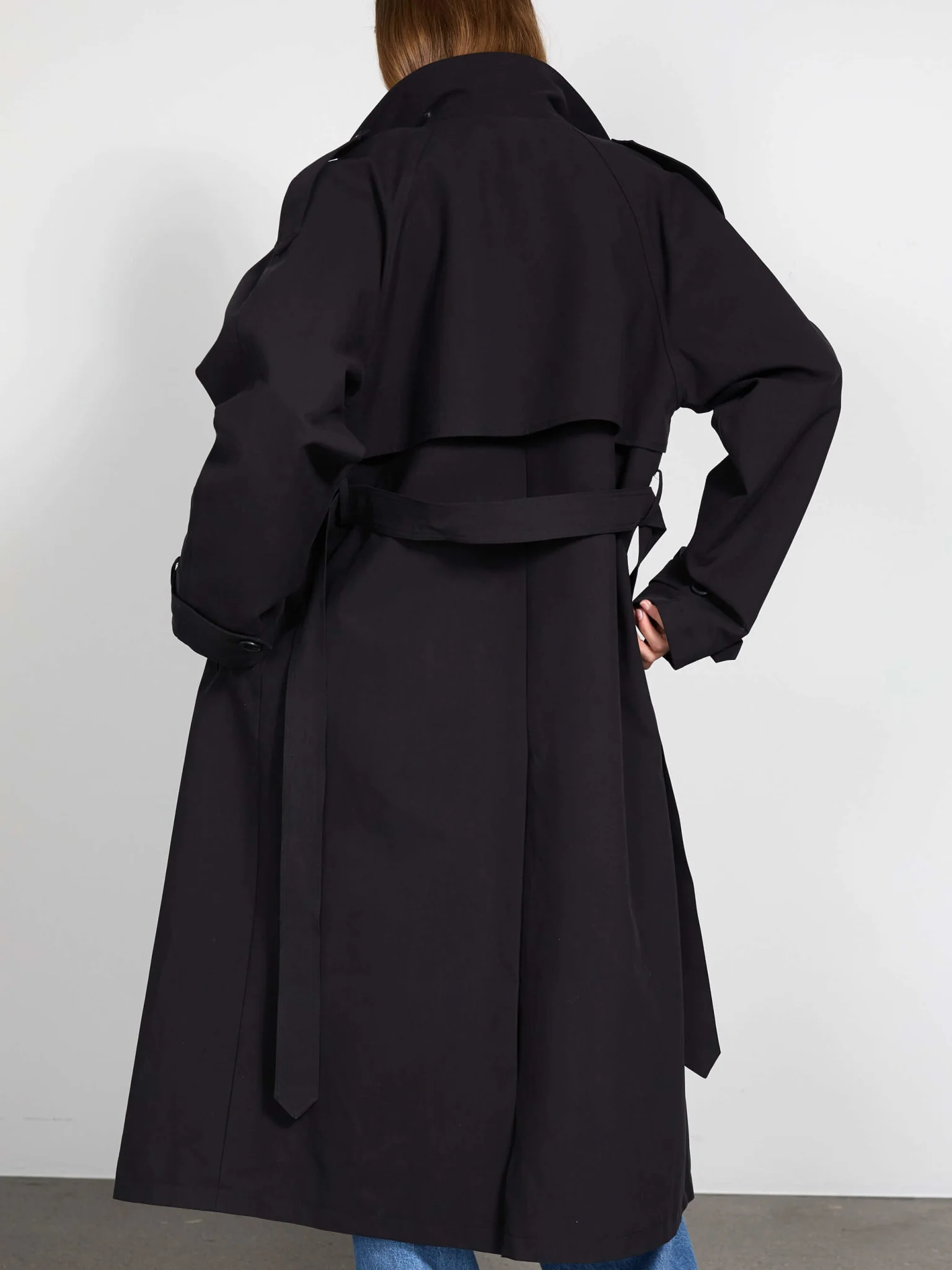 RICO CANVAS COAT - BLACK - Image 5