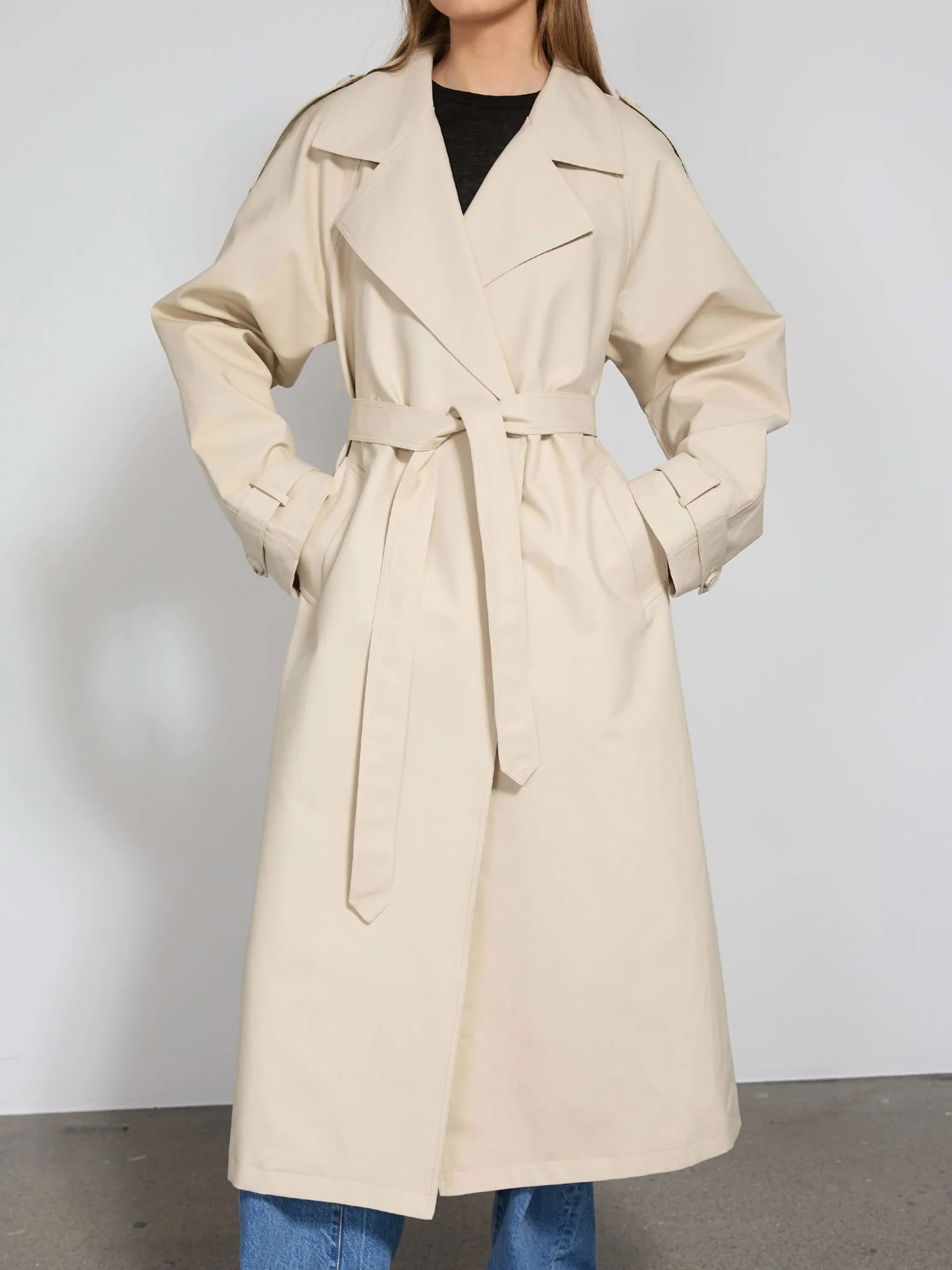 RICO CANVAS COAT - CREME - Image 2