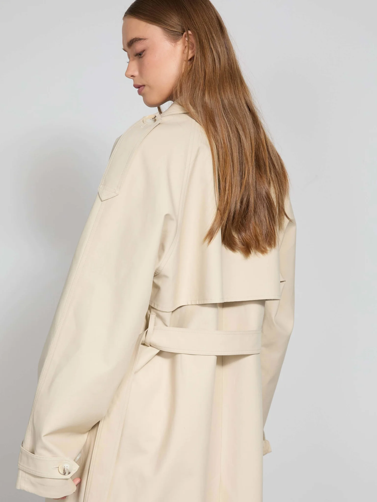 RICO CANVAS COAT - CREME - Image 3