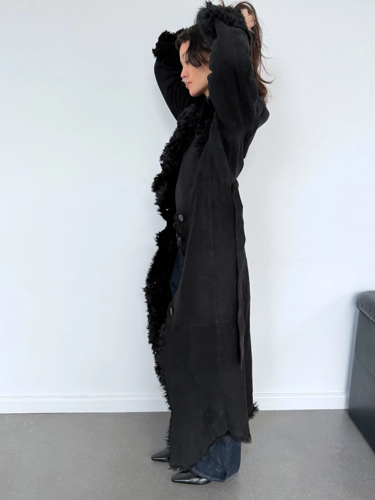 RIVER COAT - BLACK - Image 4