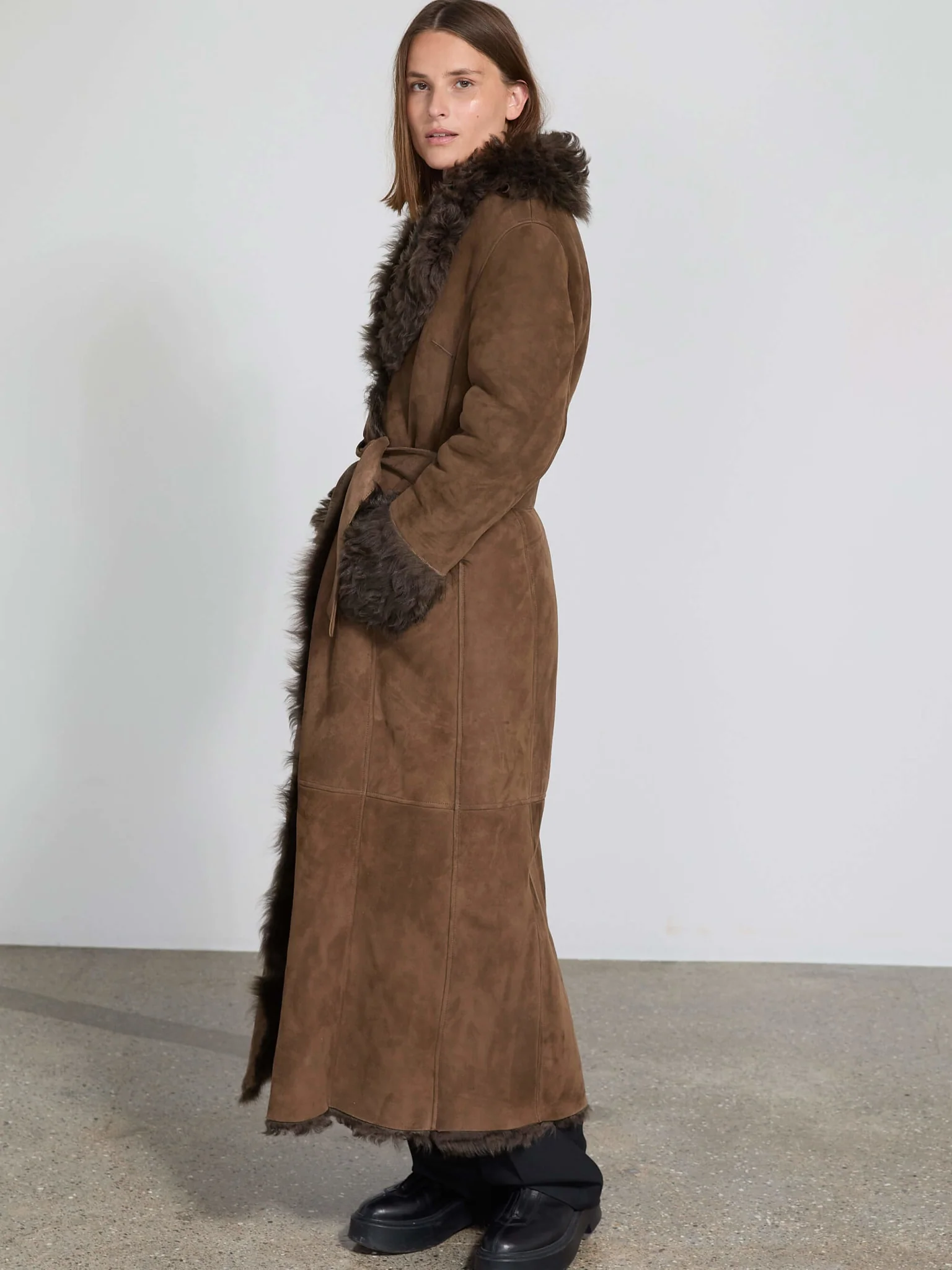 RIVER COAT - BROWN - Image 7