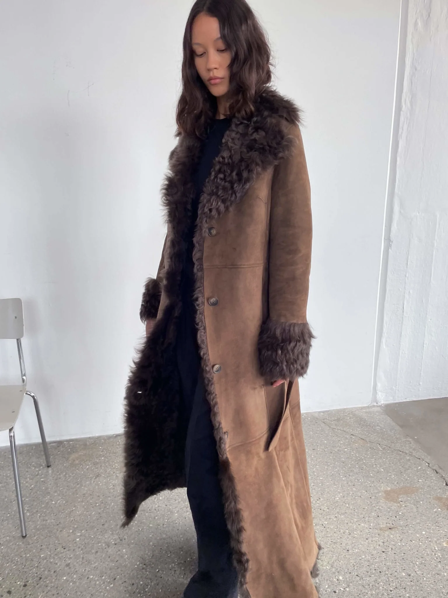 RIVER COAT - BROWN - Image 9