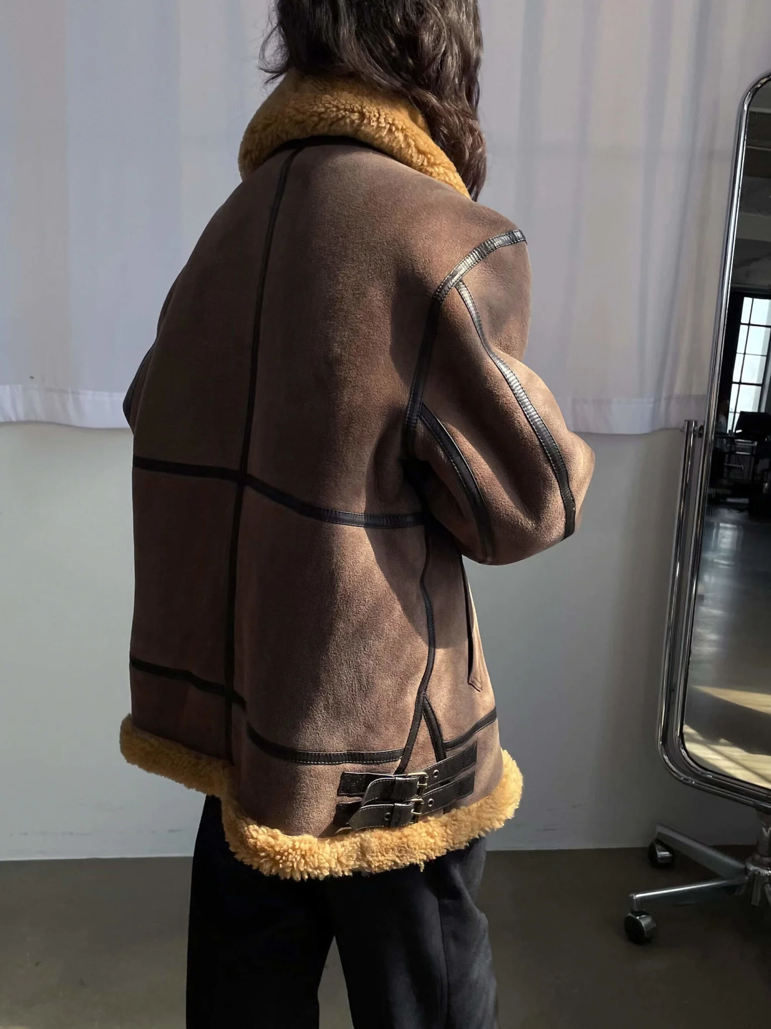 MORGAN JACKET - BROWN/BROWN - Image 6