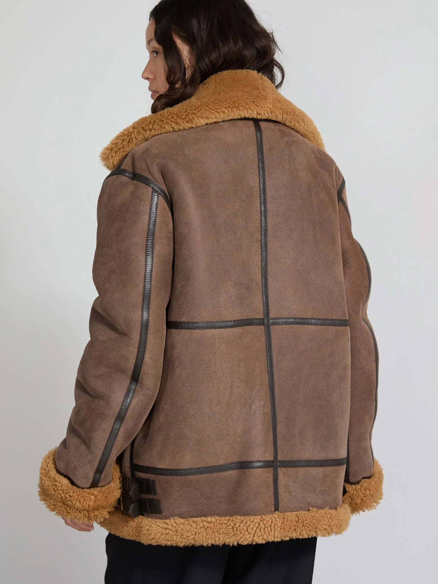 MORGAN JACKET - BROWN/BROWN - Image 7