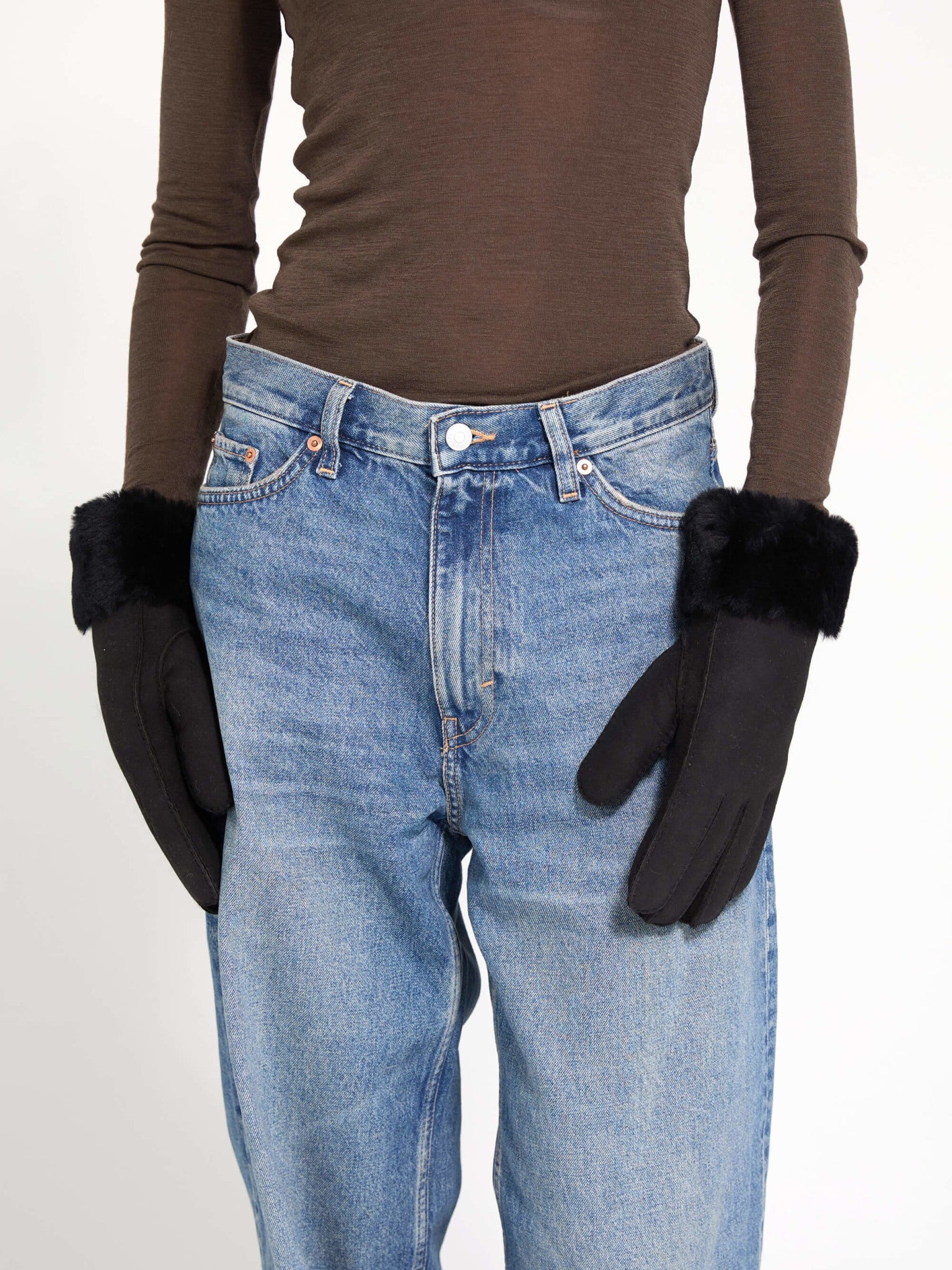 ROXY GLOVE - BLACK - Image 3