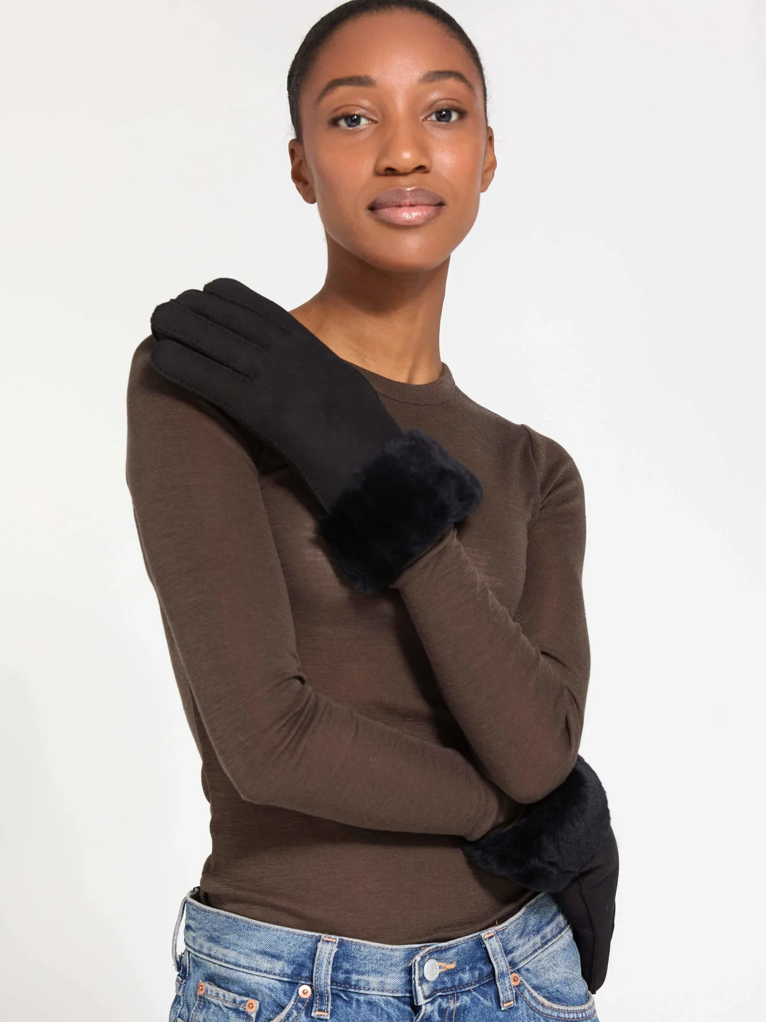 ROXY GLOVE - BLACK - Image 4