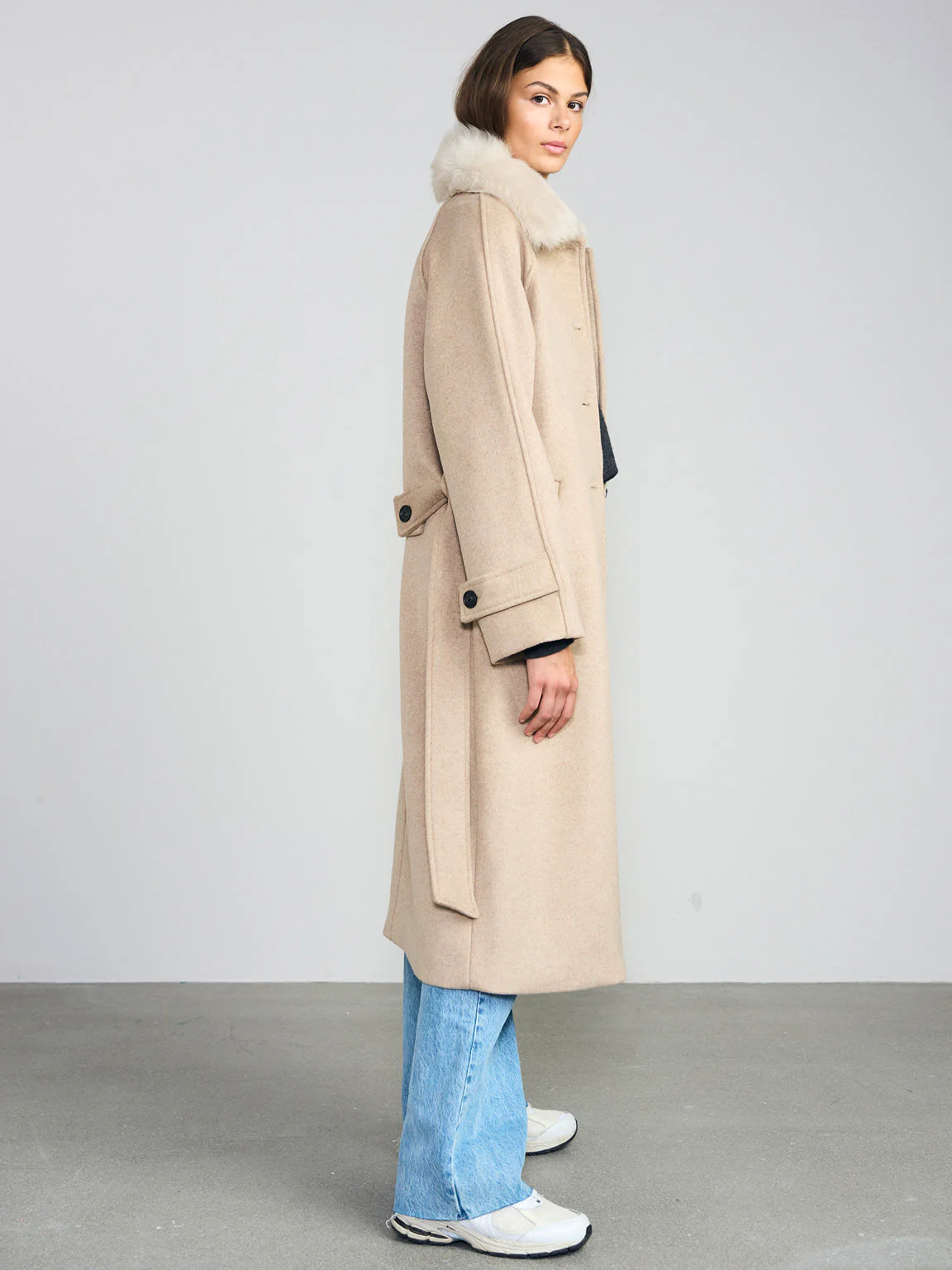 SASCHA COAT - BEIGE - Image 3