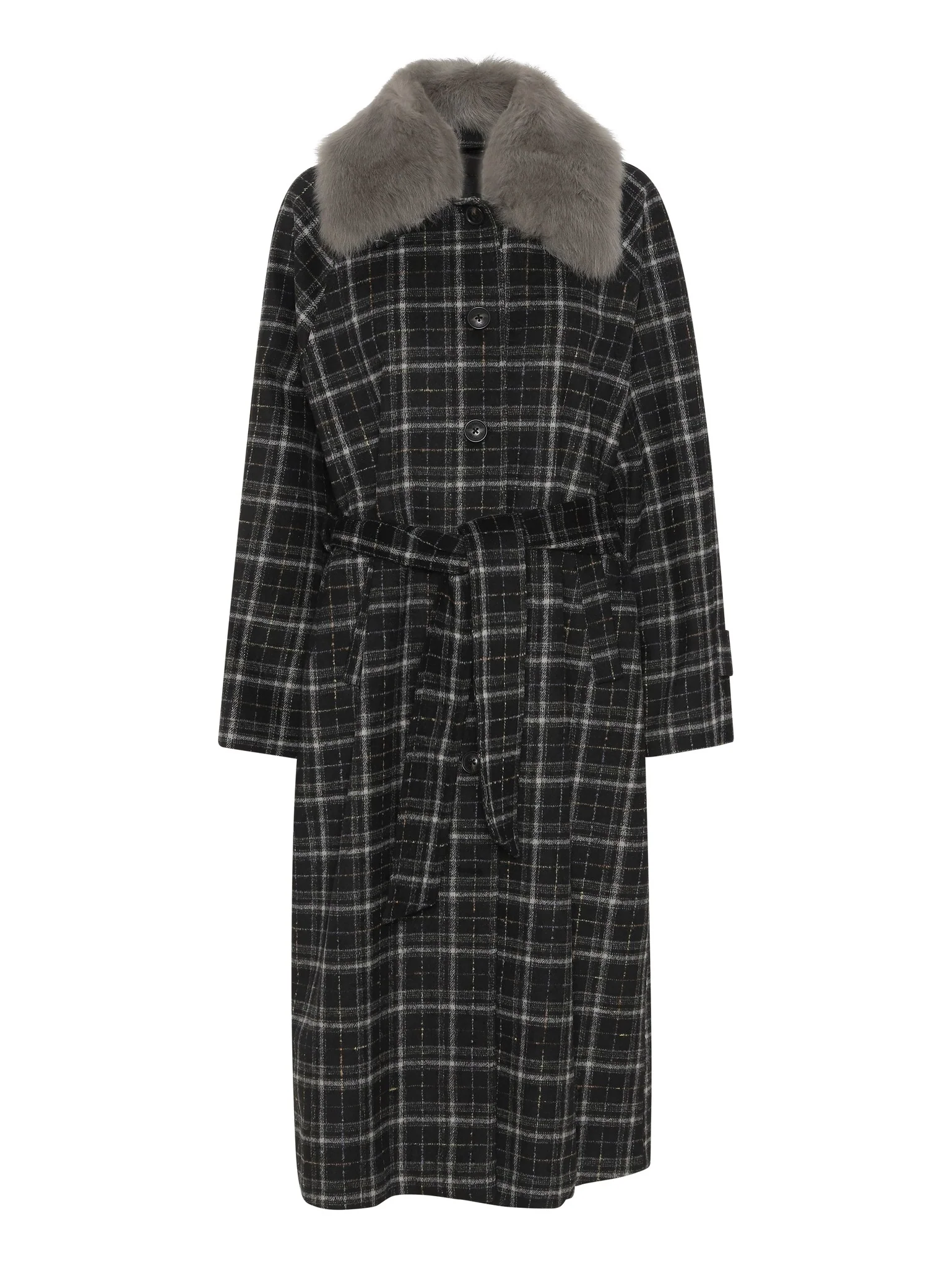 SASCHA COAT - BLACK PATTERN - Image 8