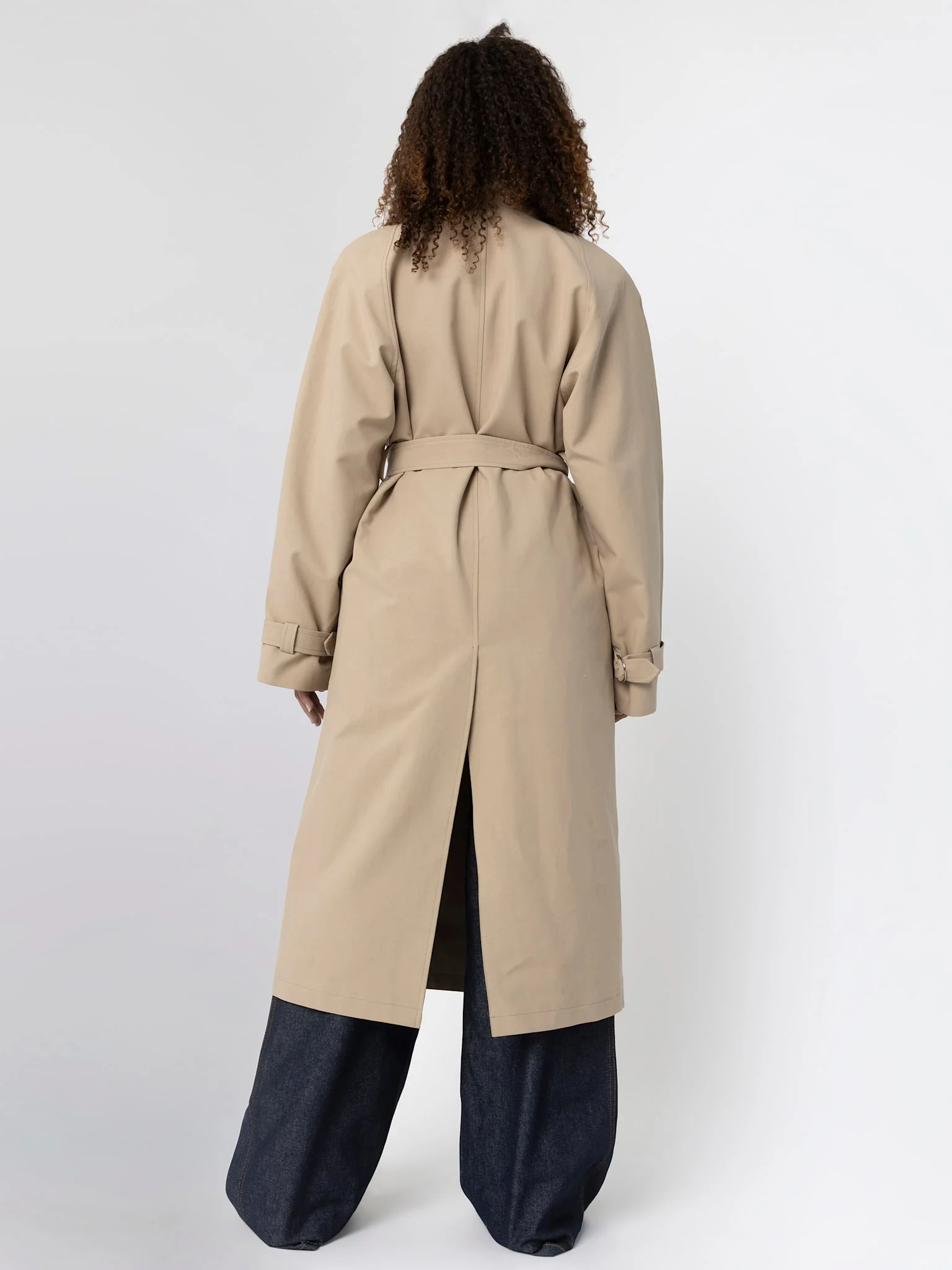 SKYLER CANVAS COAT - BEIGE - Image 6