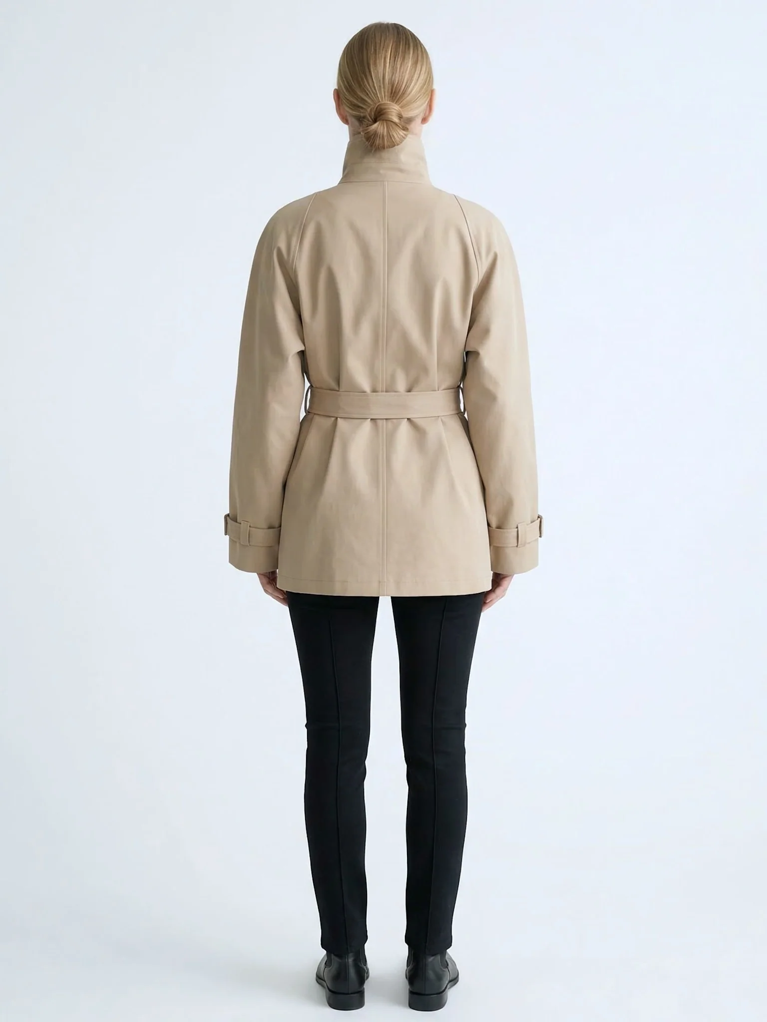 SKYLER CANVAS JACKET - BEIGE - Image 3