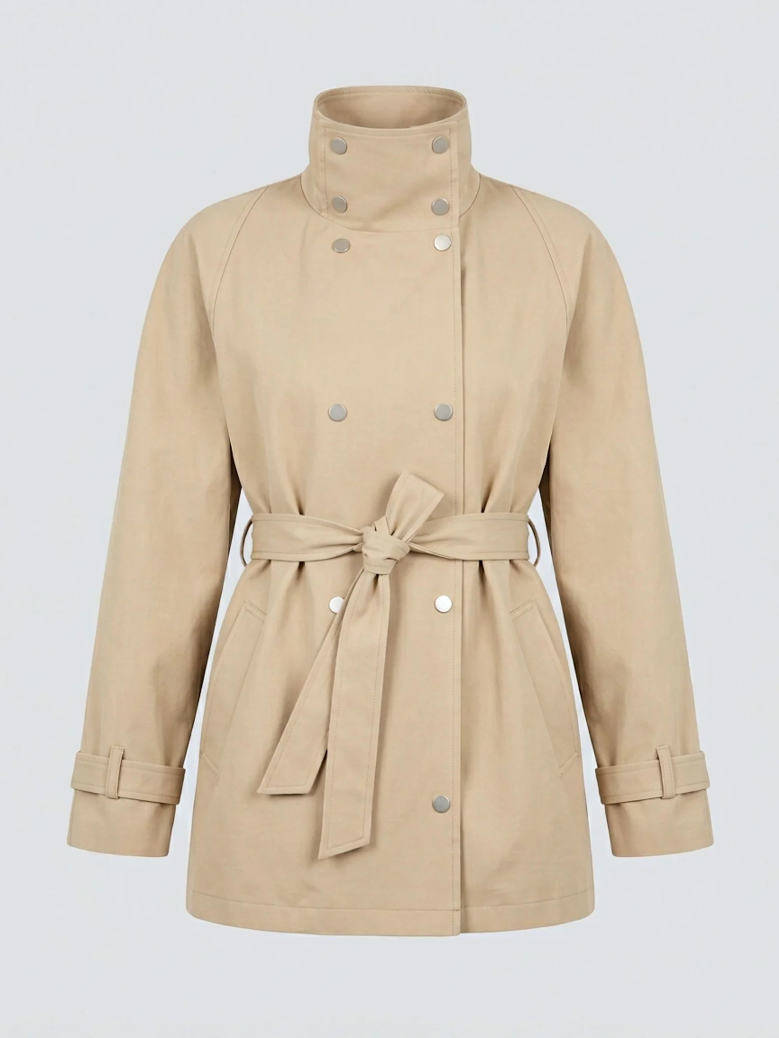 SKYLER CANVAS JACKET - BEIGE - Image 4