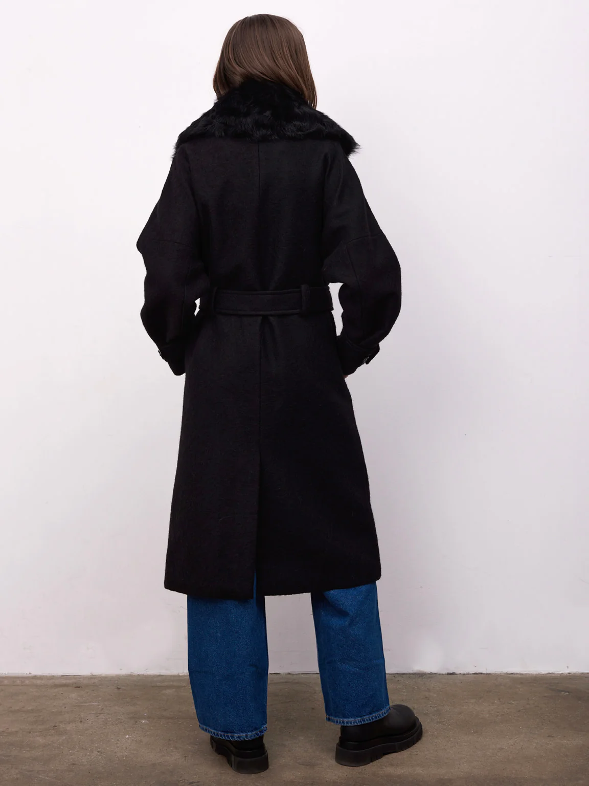 SOFIA COAT - BLACK - Image 5