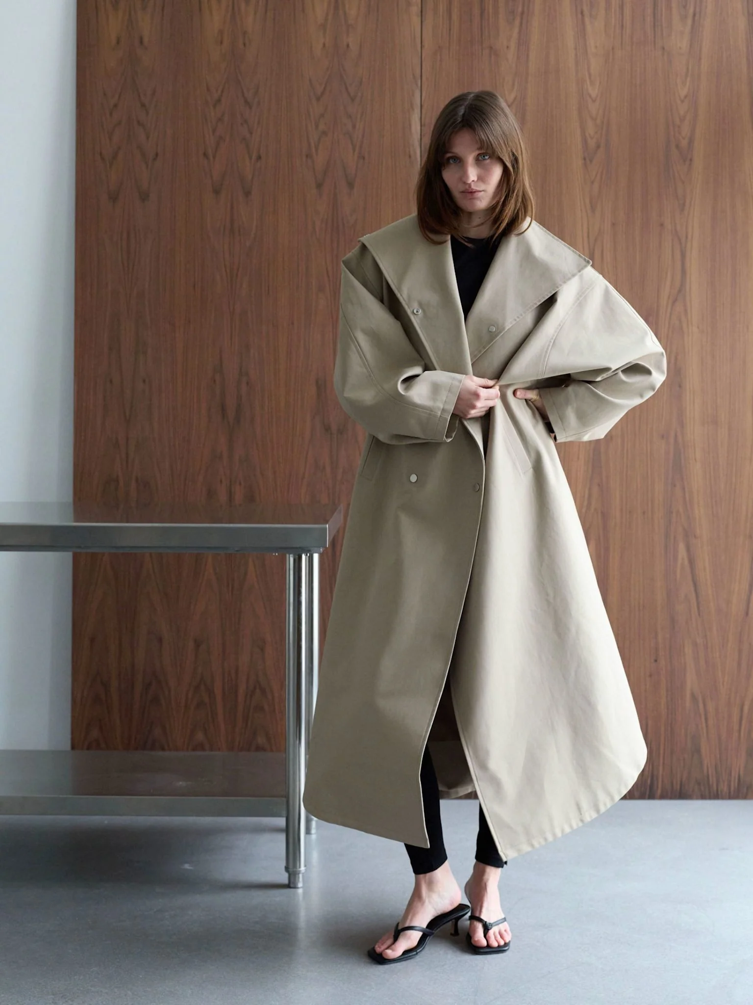 SOLAN COAT - BEIGE - Image 9