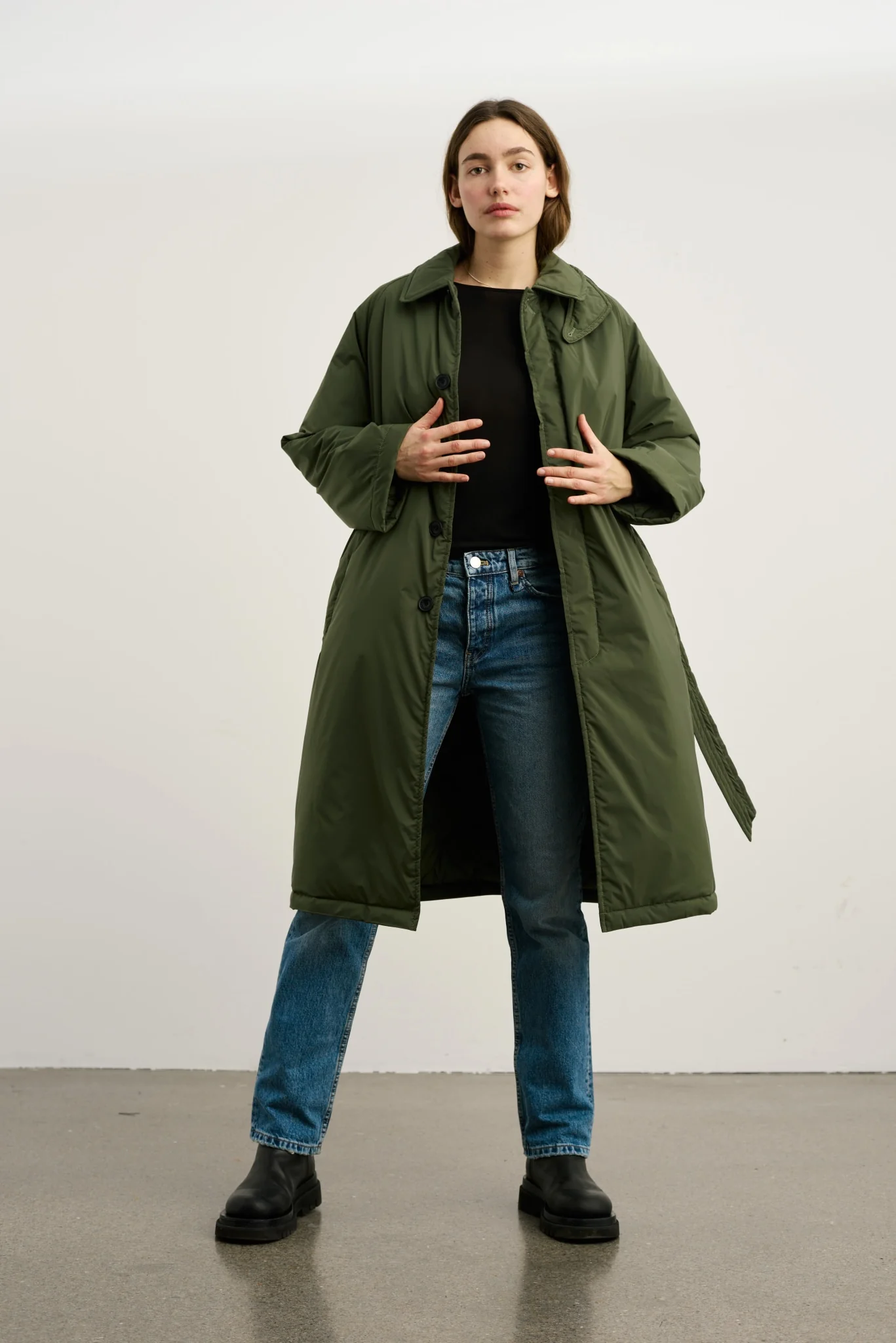 SONJA COAT - DARK GREEN - Image 2