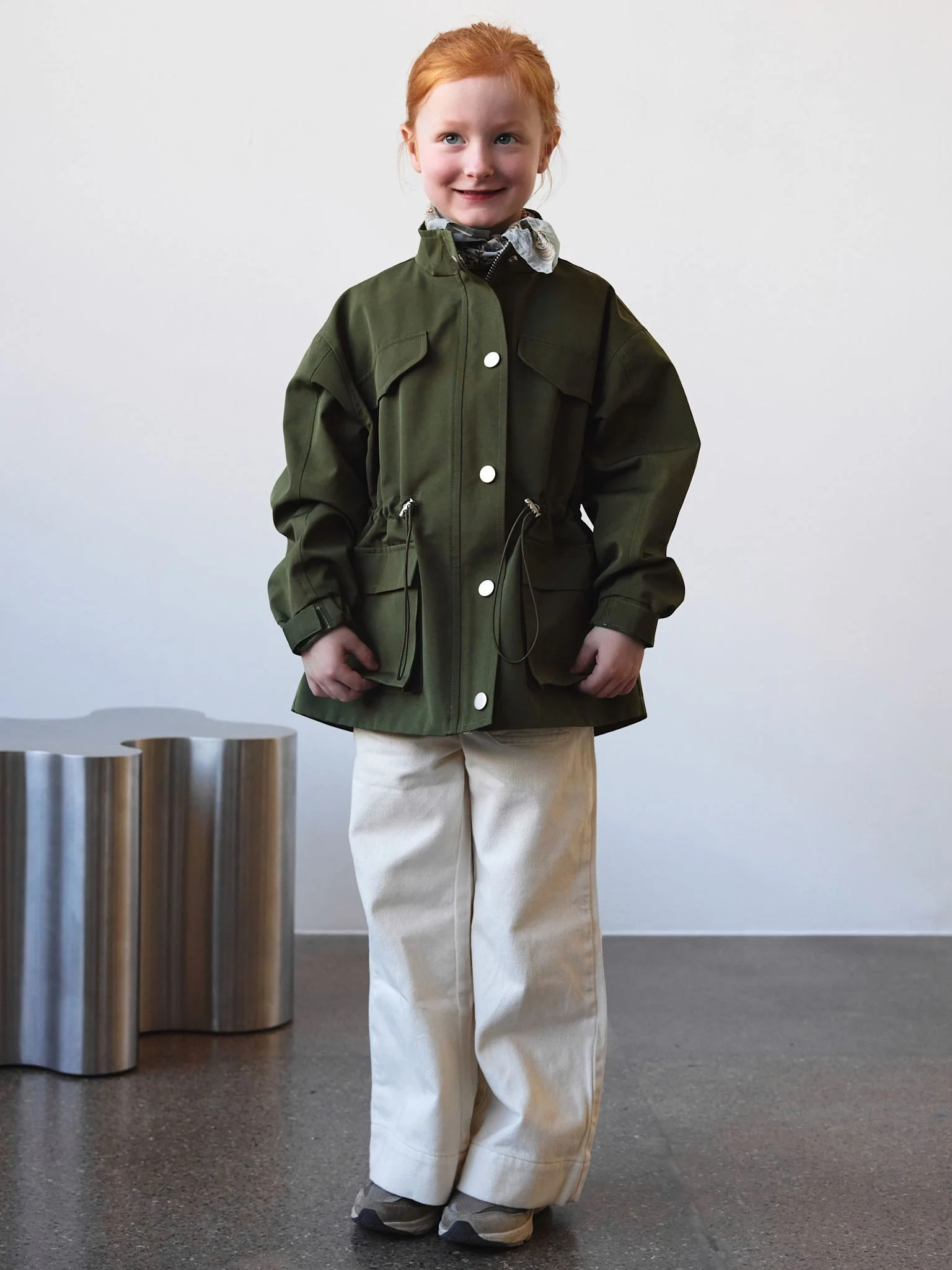 TRACY KIDS JACKET - ARMY - Image 2