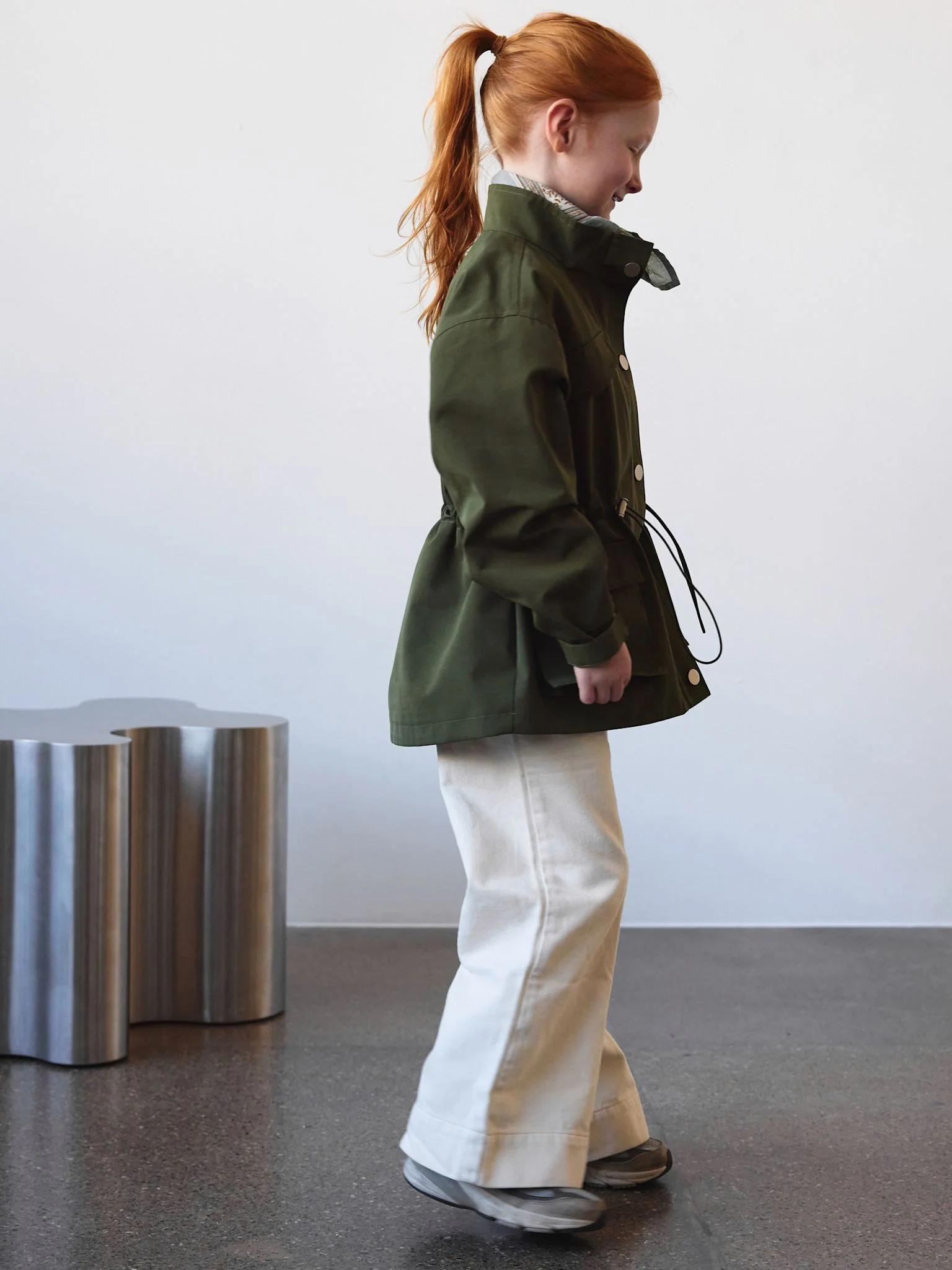 TRACY KIDS JACKET - ARMY - Image 4