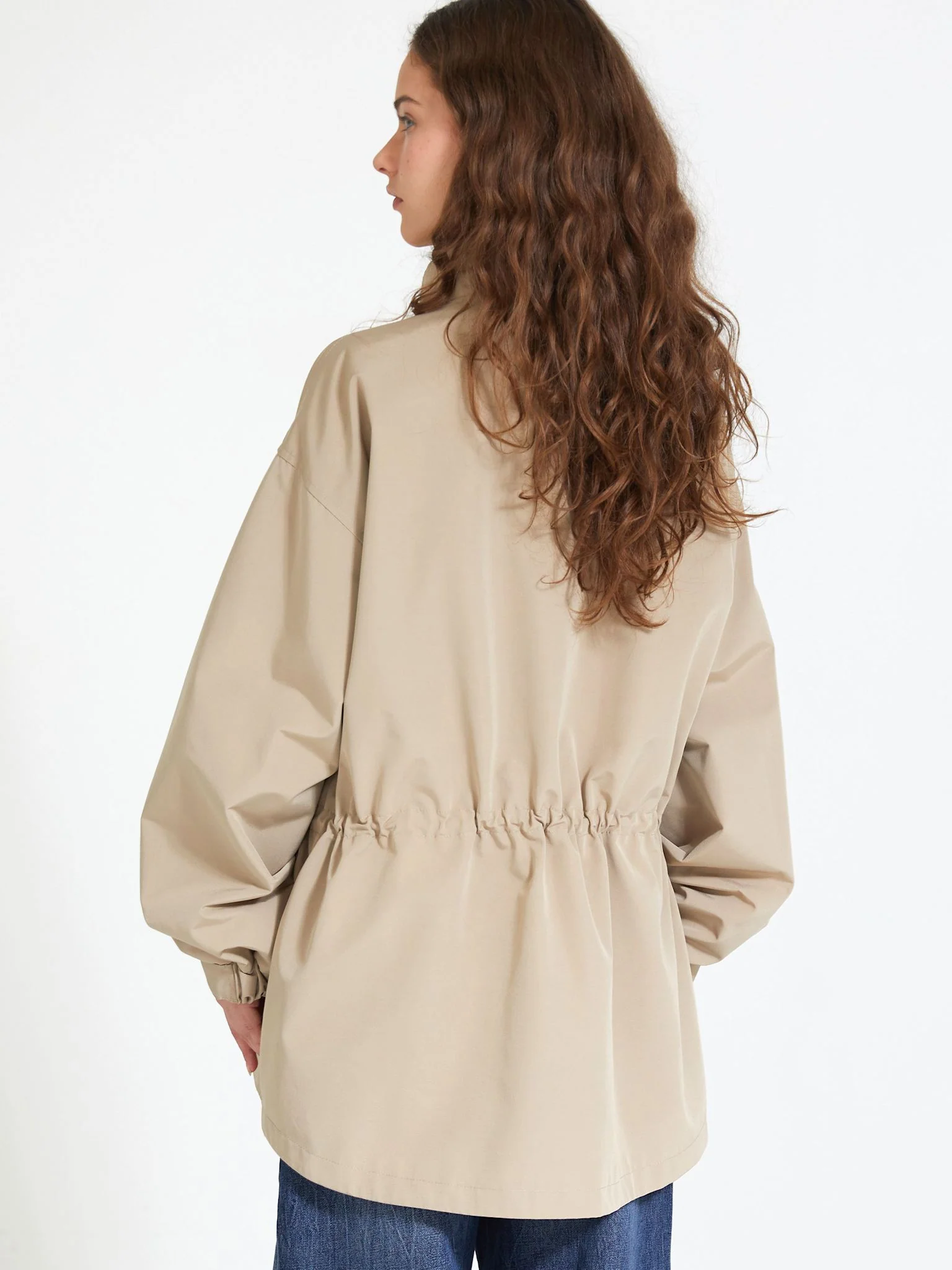 TRACY TECH JACKET - BEIGE - Image 4