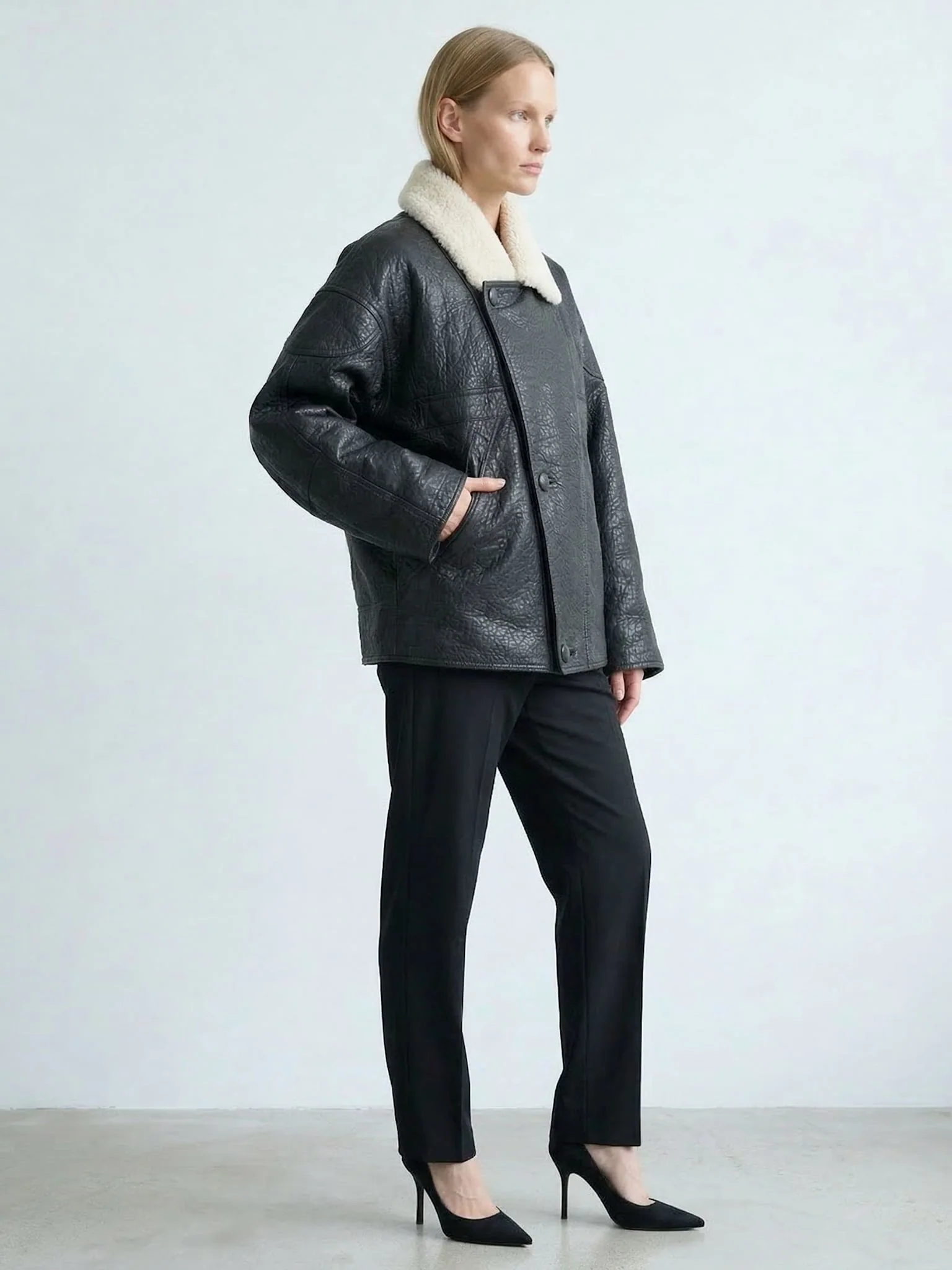 VENDA JACKET - BLACK - Image 2