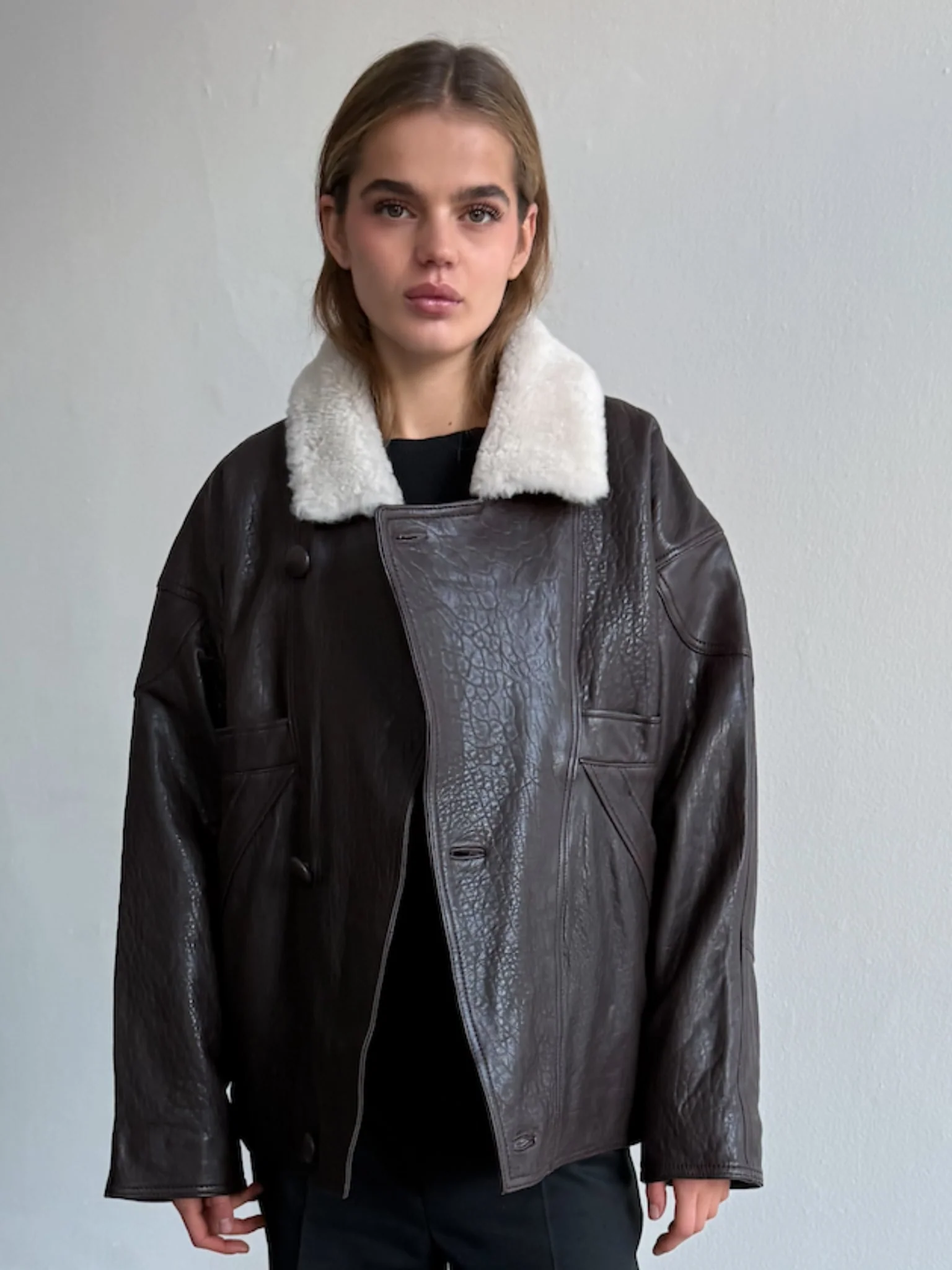VENDA JACKET - BROWN - Image 5